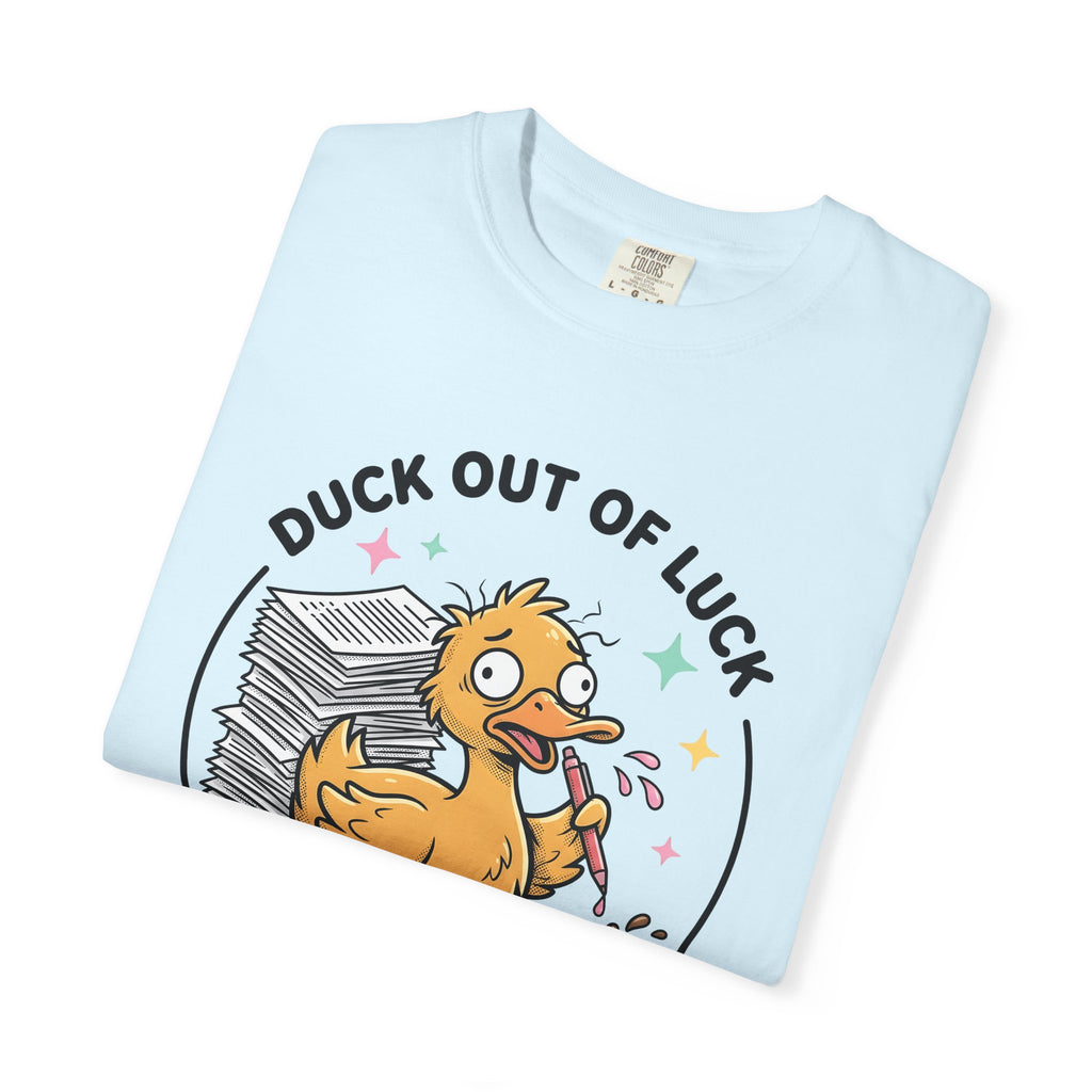 Anxious Duck Shirt Teachers Pupil Gift Women Comic Tee Duckling T-Shirt Educator Enthusiast Cartoon Tshirt Student Graphic Vintage Mug