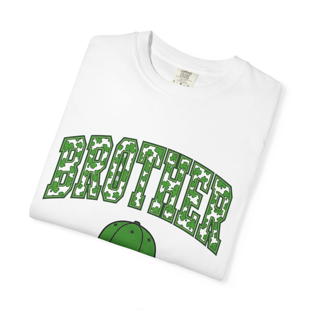 Shamrock Letterman Shirt St Patrick's Day Household Gift Women Strong Tee Varsity Jacket T-Shirt St Patricks Fan Varsity Tshirt Domestic