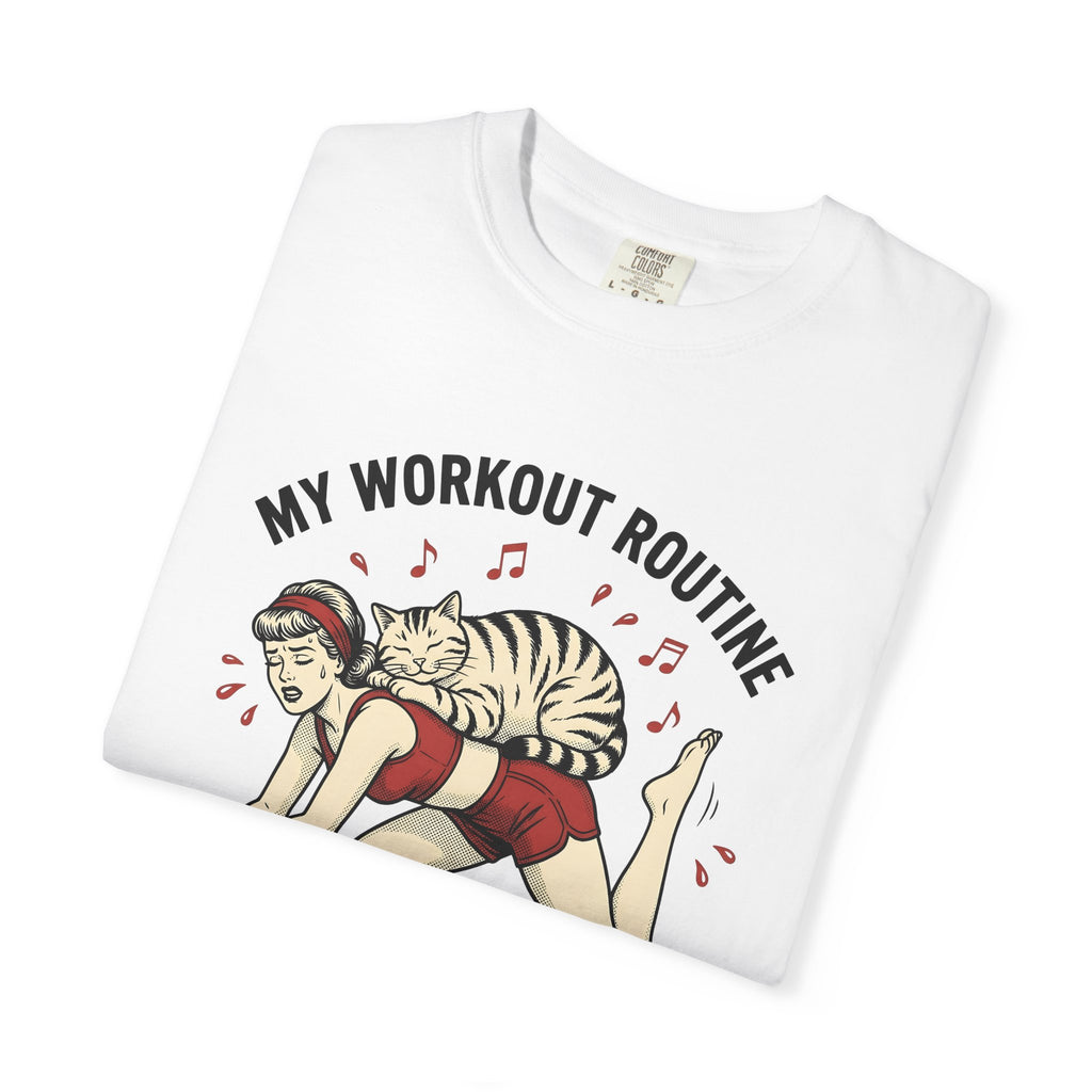 Lady Feline Shirt Cat Training Gift Women Retro Comic Tee Cat Lady T-Shirt Cat Fan Vintage Tshirt Coaching Graphic Classic Tune Notes Tshirt