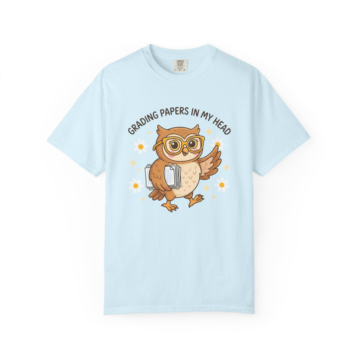 Owl Glasses Shirt Teachers Animal Unisex Gift Cute Tee Spectacles T-Shirt