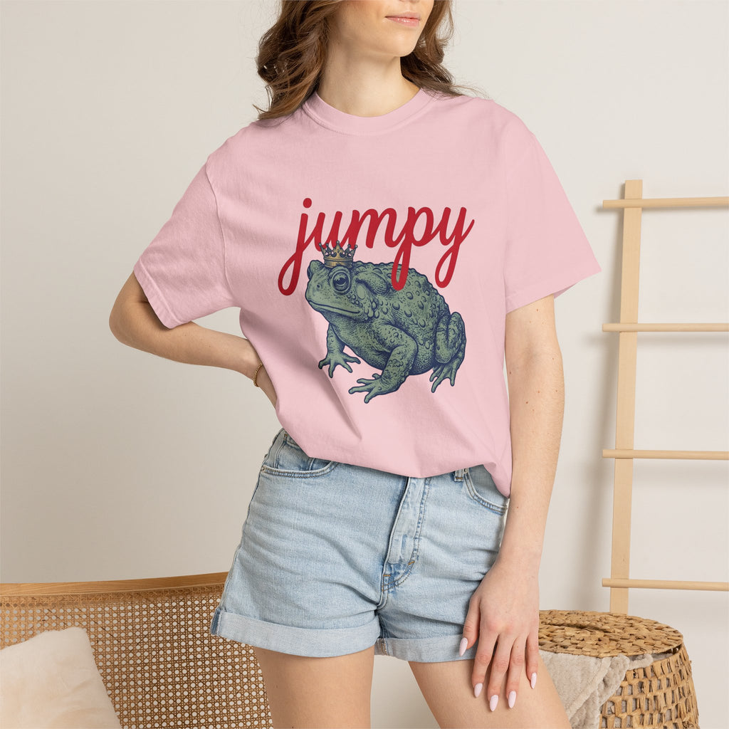 Frog Crown Shirt Frog Animal Gift Women Vintage Tee Toad T-Shirt Amphibian Fan Retro Tshirt Wildlife Graphic Hand Drawn Crown Tshirt
