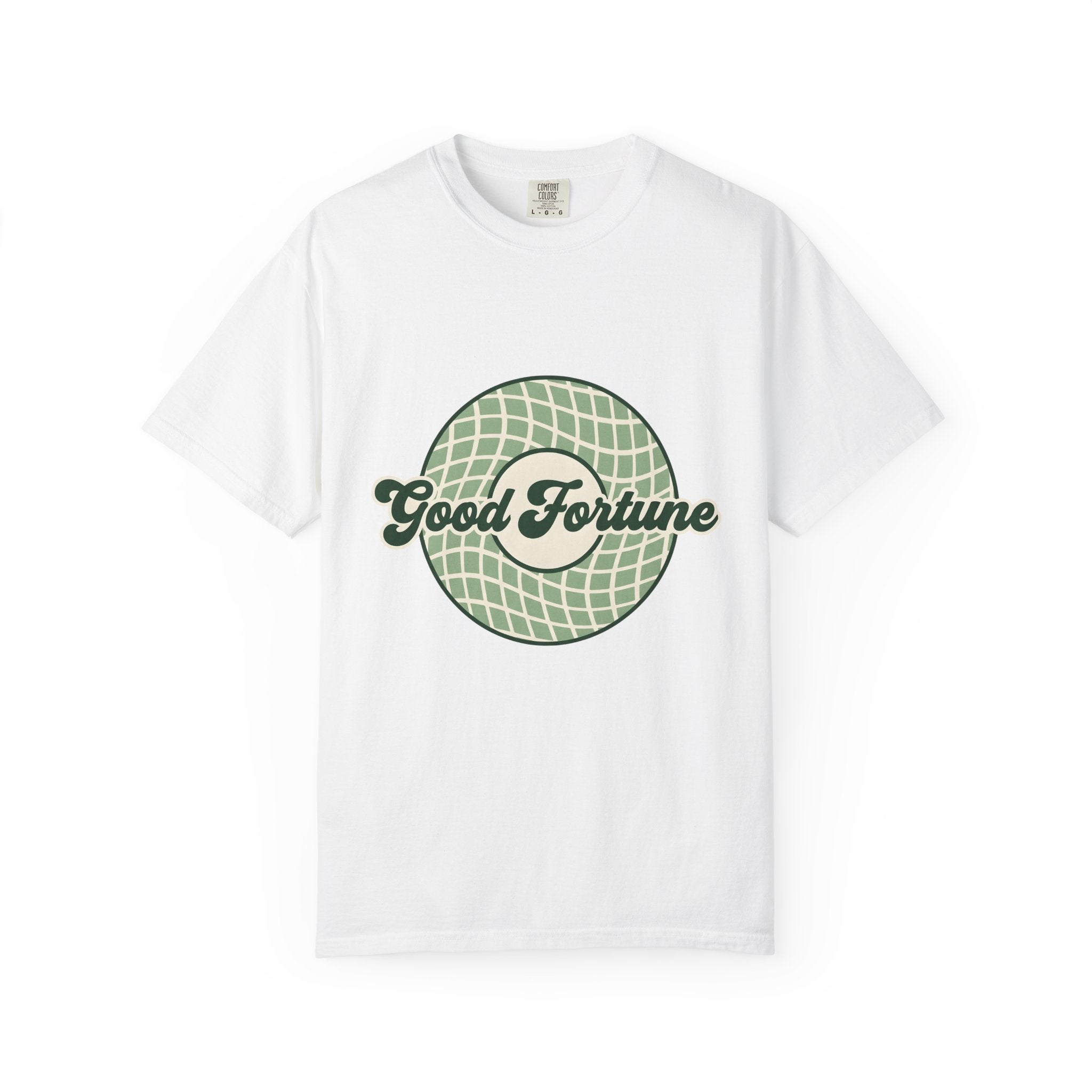 Old Green Circle Shirt St Patrick's Day Chance Gift Women Antique Tee Circle T-Shirt Luck Fan Vintage Tshirt Fortune Graphic Clean Check
