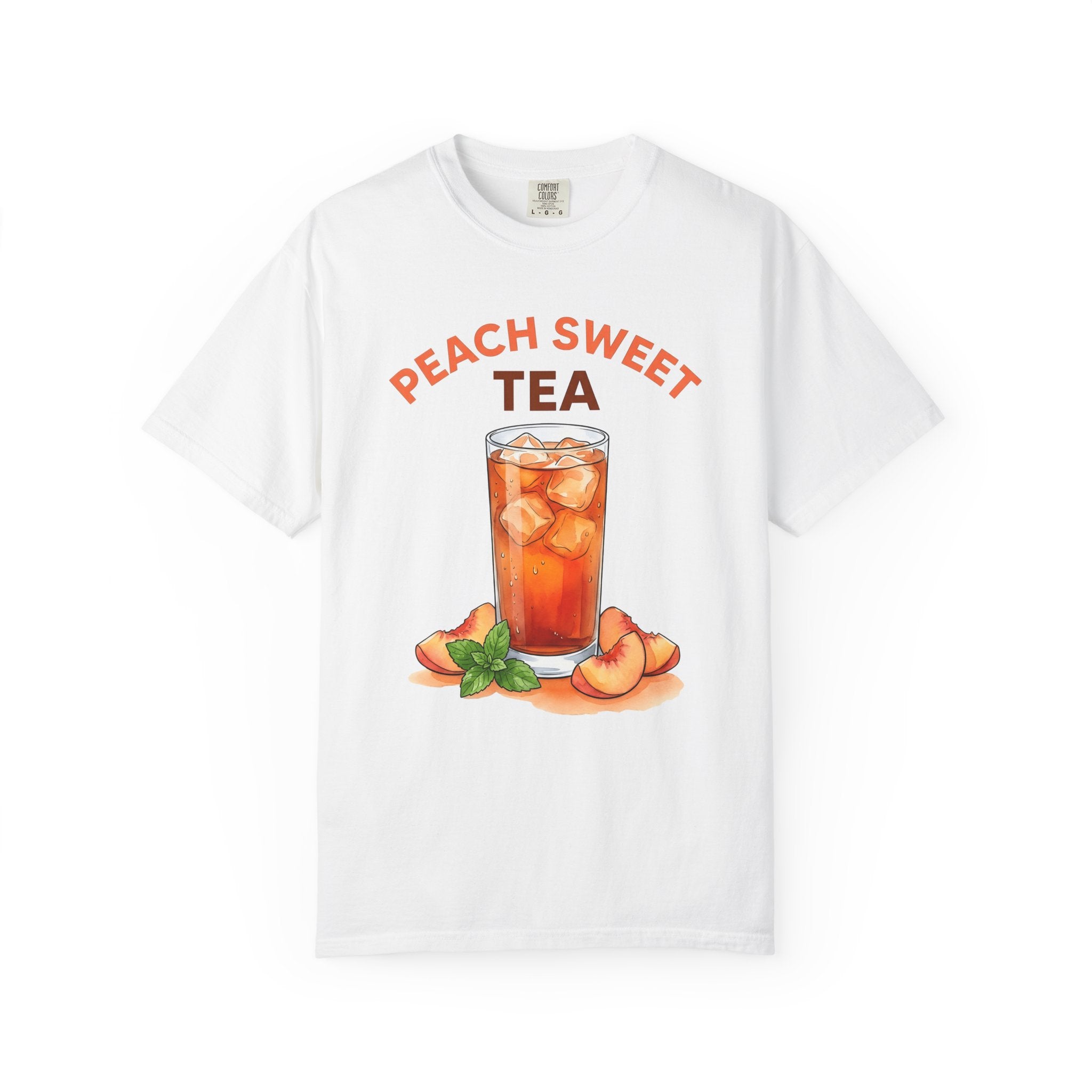 Chilled Tea Glass Shirt Drinks Travel Gift Women Gouache Tee Tea Glass T-Shirt Beverage Fan Watercolor Tshirt Adventure Graphic Line Art