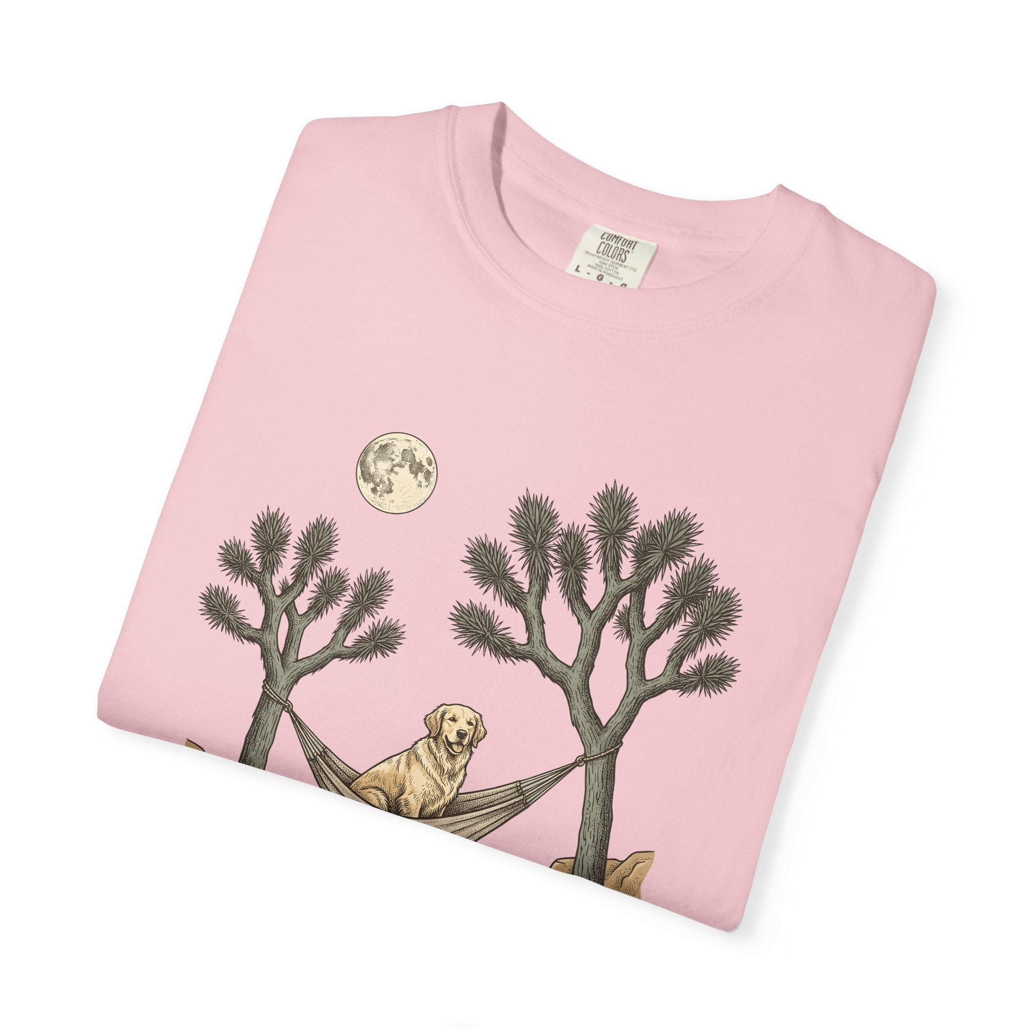 Retriever Dog Shirt Dog Hiking Gift Women Rustic Tee Retriever T-Shirt Dog Fan Canine Graphic Tshirt Line Art Sling Tshirt