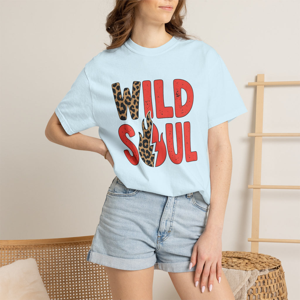 Cheetah Pattern Lettering Shirt St. Valentine's Day Skin Gift Women Strong Tee Leopard Print T-Shirt Valentine Fan Bold Tshirt Body Graphic