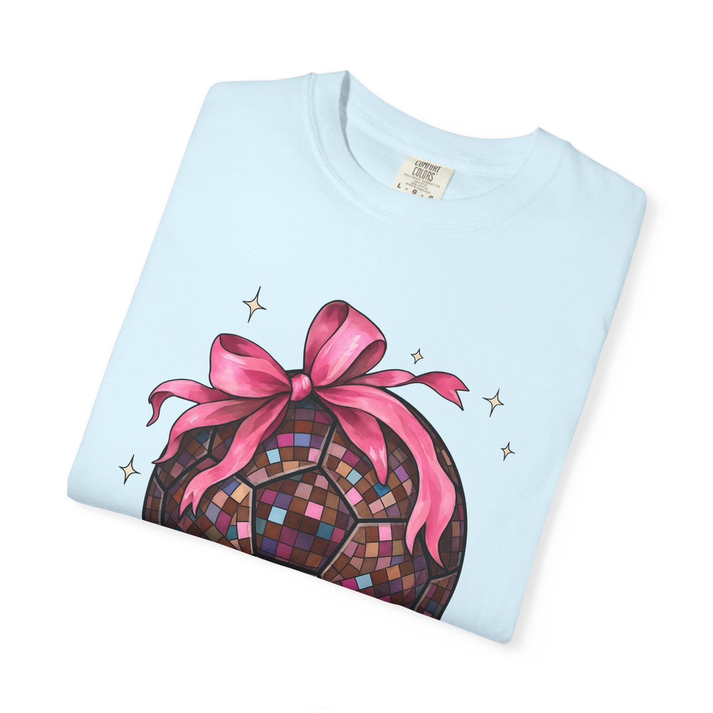 Party Ball Shirt Moms Festivity Gift Women Brushwork Tee Balloon T-Shirt Mom Fan Painting Tshirt Celebration Graphic Nostalgic Bow Tie