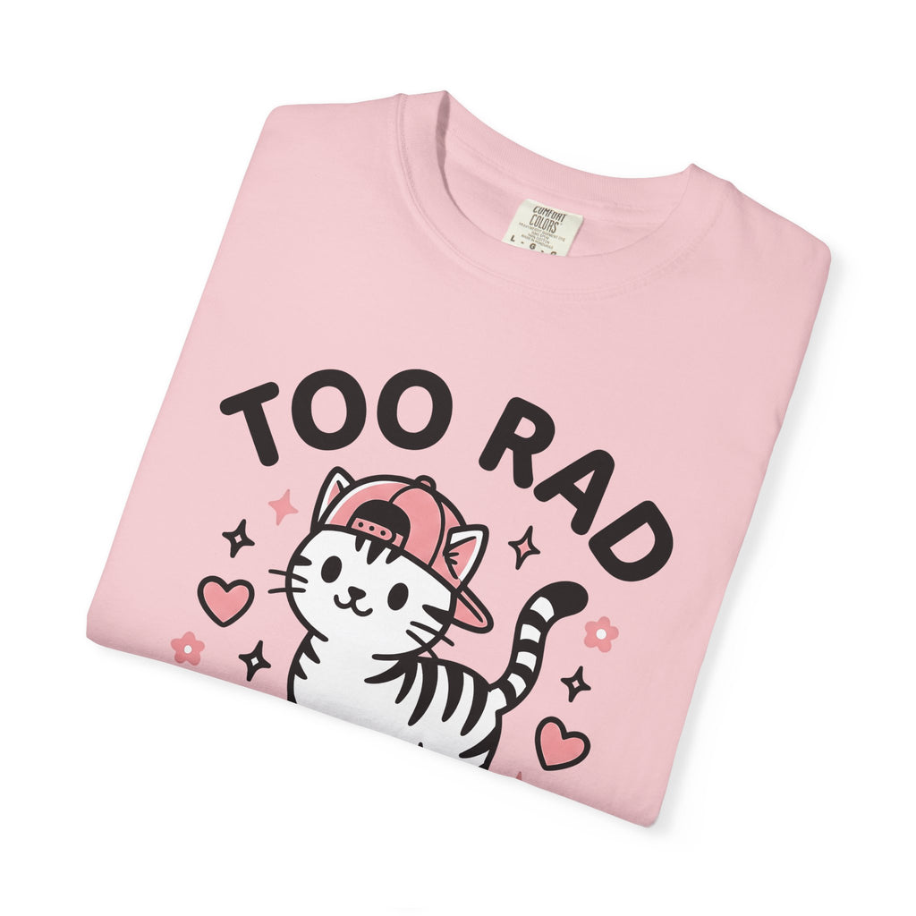 Cat Skateboard Shirt Cat Joke Gift Women Cute Tee Kitten T-Shirt Feline Fan Kitty Tshirt Humor Graphic Comic Heart Tshirt