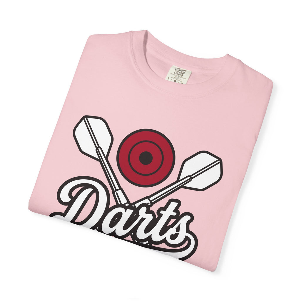 Dartboard Circle Shirt Darts Tavern Gift Women Minimalist Tee Target T-Shirt Darter Fan Simple Tshirt Pub Graphic Classic Intersecting Darts