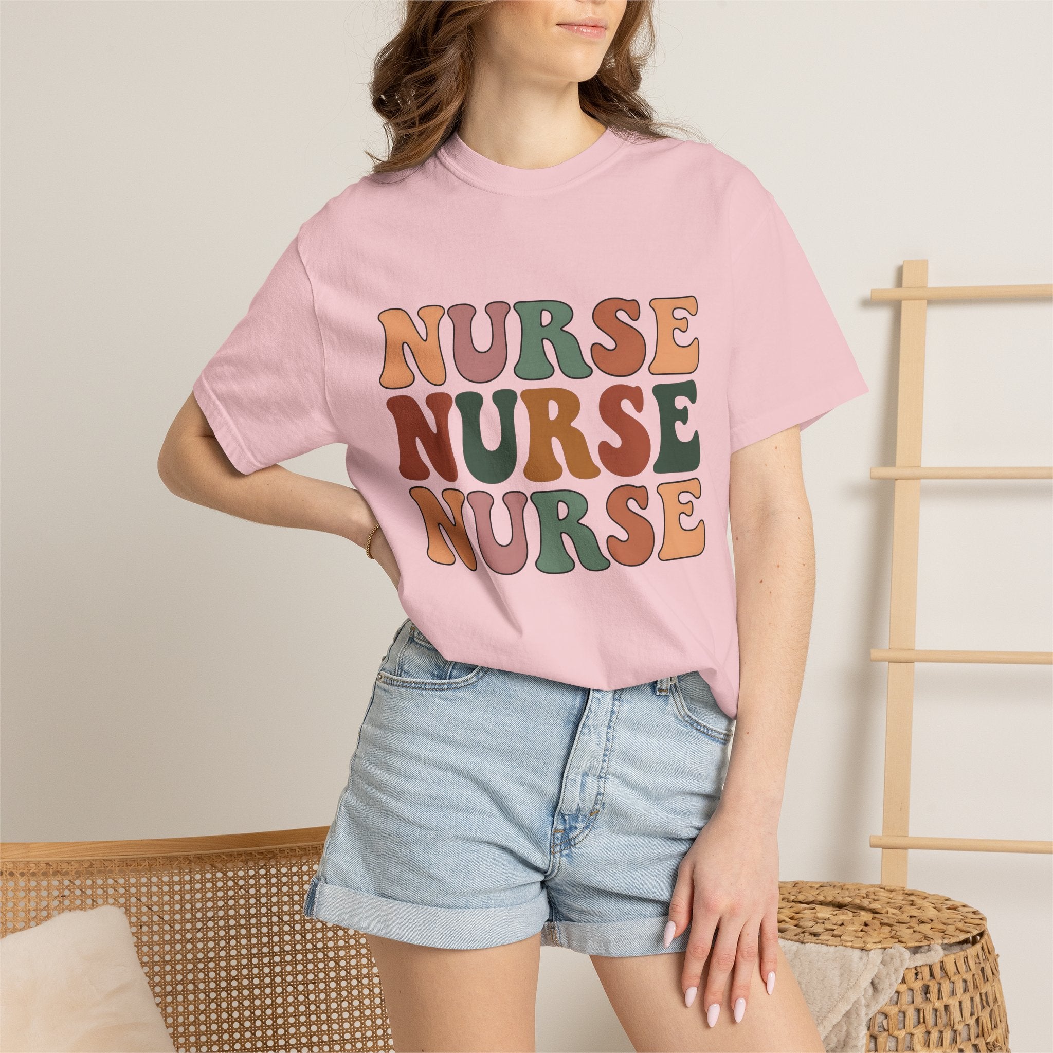 Nurse Quote Shirt Nurses Medical Gift Women Vintage Tee Nursing T-Shirt Healthcare Enthusiast Retro Tshirt Hospital Graphic Psychedelic Soft