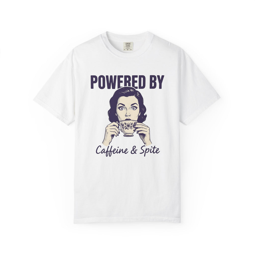 Woman Coffee Cup Shirt Coffee Humor Gift Women Vintage Tee Coffee Mug T-Shirt Caffeine Fan Retro Tshirt Vintage Distressed Tshirt Funny