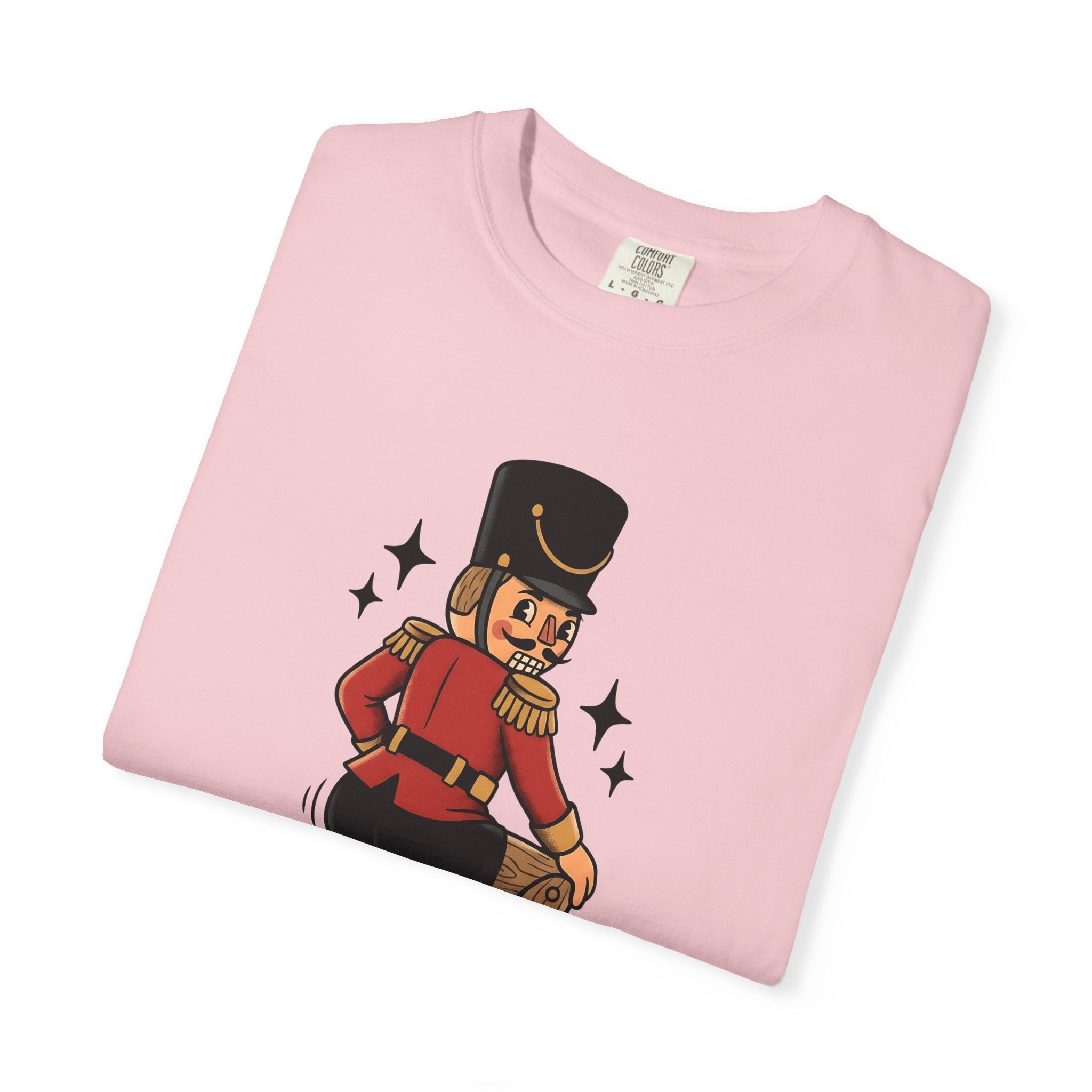 Nutcracker Soldier Shirt Christmas Humor Gift Women Cartoon Tee Toy Soldier T-Shirt Xmas Fan Comic Tshirt Funny Graphic Retro Stars Tshirt