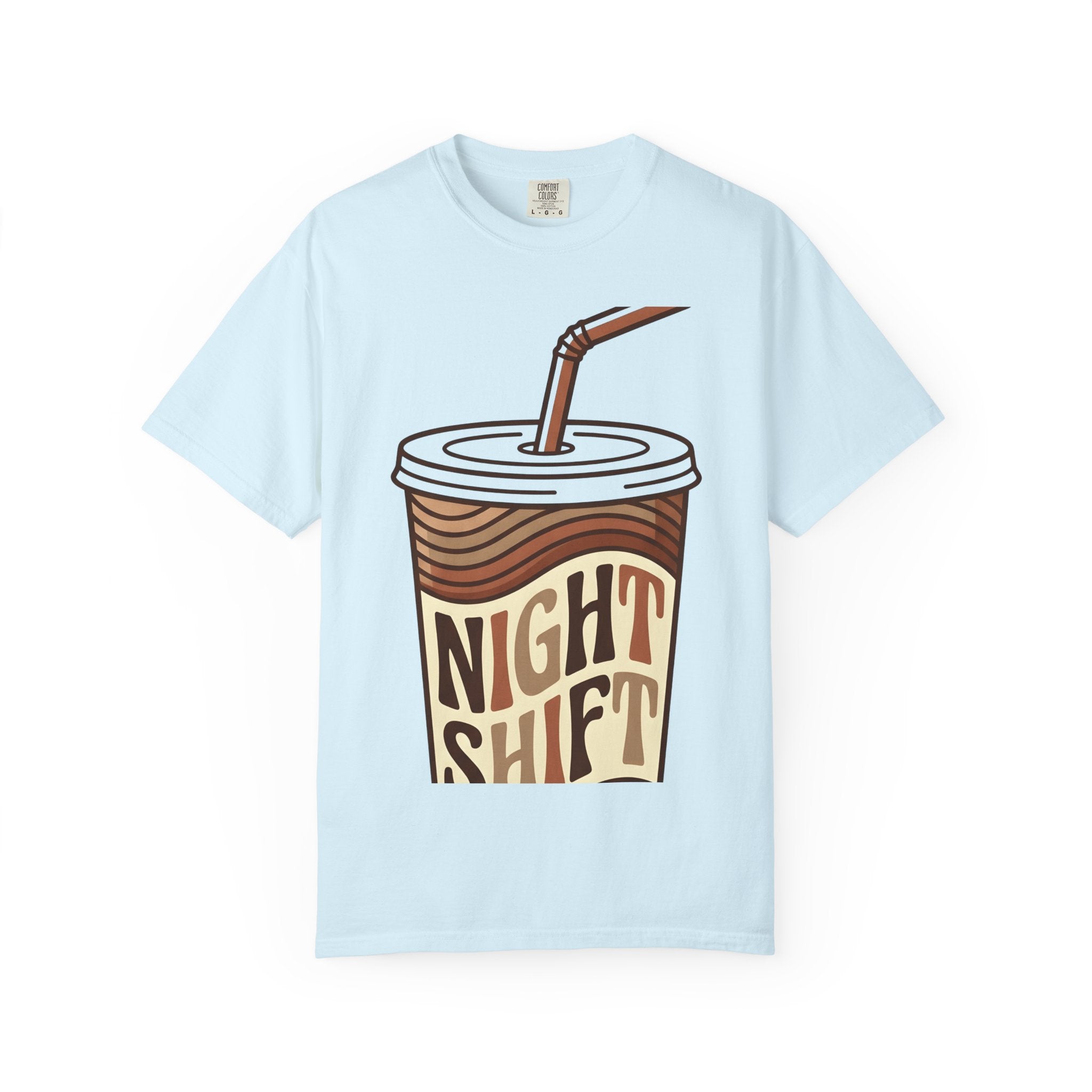 Coffee Mug Shirt Nurses Espresso Gift Women Comic Tee Mug T-Shirt Nurse Enthusiast Cartoon Tshirt Coffee Graphic Vintage Sip Tube Tshirt