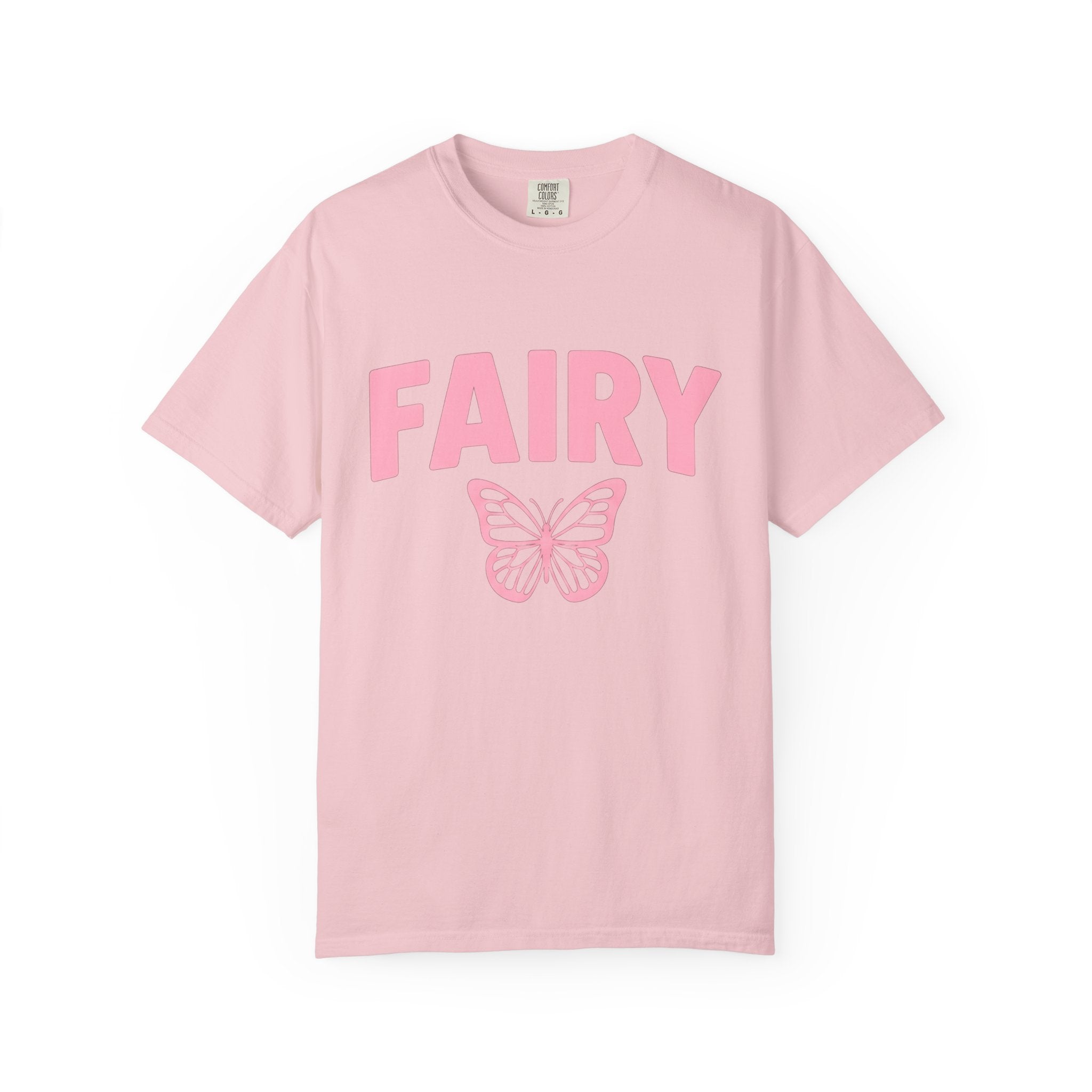 Butterfly Art Shirt Fairy Style Gift Women Adorable Tee Butterfly T-Shirt Fairy Fan Cute Tshirt Fashion Graphic Clean Light Tones Tshirt