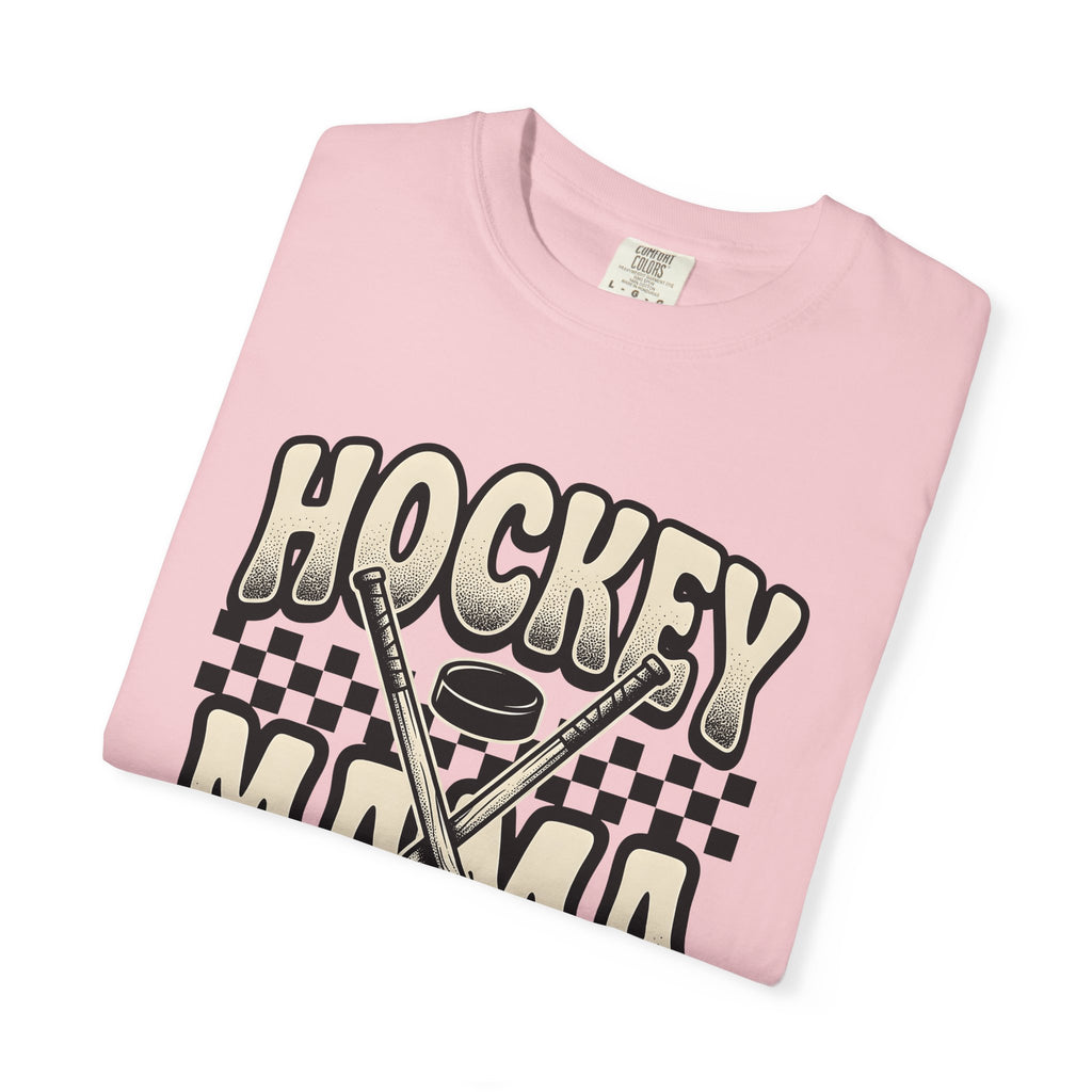 Hockey Sticks Shirt Hockey Mom Sports Gift Women Retro Tee Hockey Staves T-Shirt Hockey Fan Vintage Tee Retro Graphic Sports Design Vintage