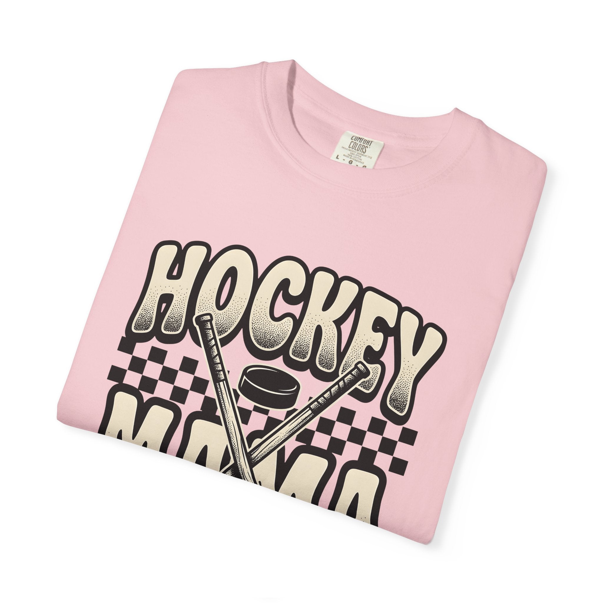 Hockey Sticks Shirt Hockey Mom Sports Gift Women Retro Tee Hockey Staves T-Shirt Hockey Fan Vintage Tee Retro Graphic Sports Design Vintage