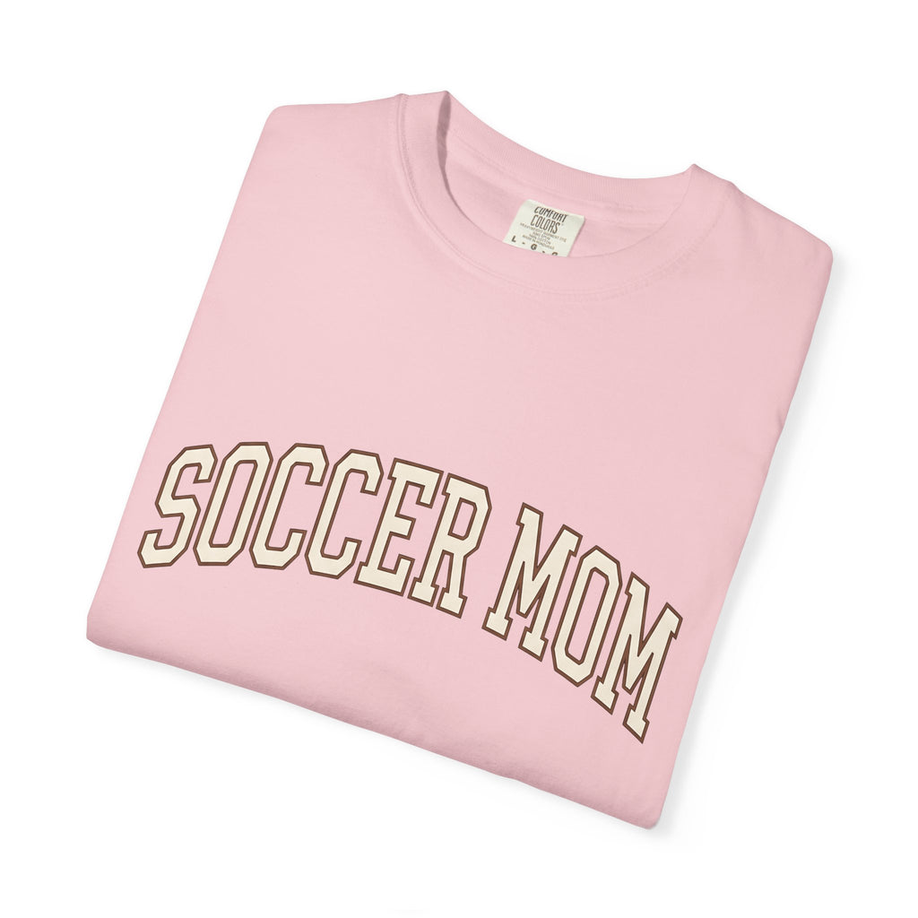 Varsity Words Shirt Moms Fitness Gift Women Heavy Tee Lettering T-Shirt Mom Enthusiast Typography Tshirt Workout Graphic Classic Rounded