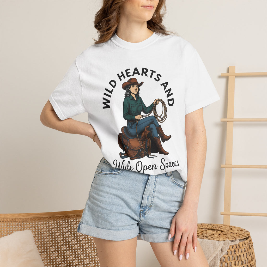 Cowgirl Graphic Shirt Cowgirl Rodeo Gift Women Vintage Tee Graphic T-Shirt Cowgirl Fan Retro Tshirt Rodeo Graphic Western Lasso Tshirt