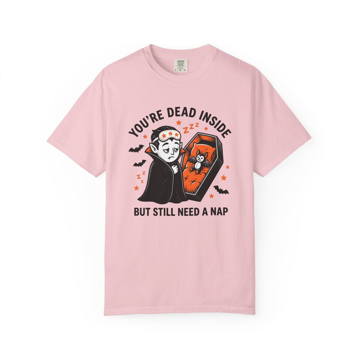 Vampire Illustration Shirt Halloween Alternative Unisex Gift Comic Tee