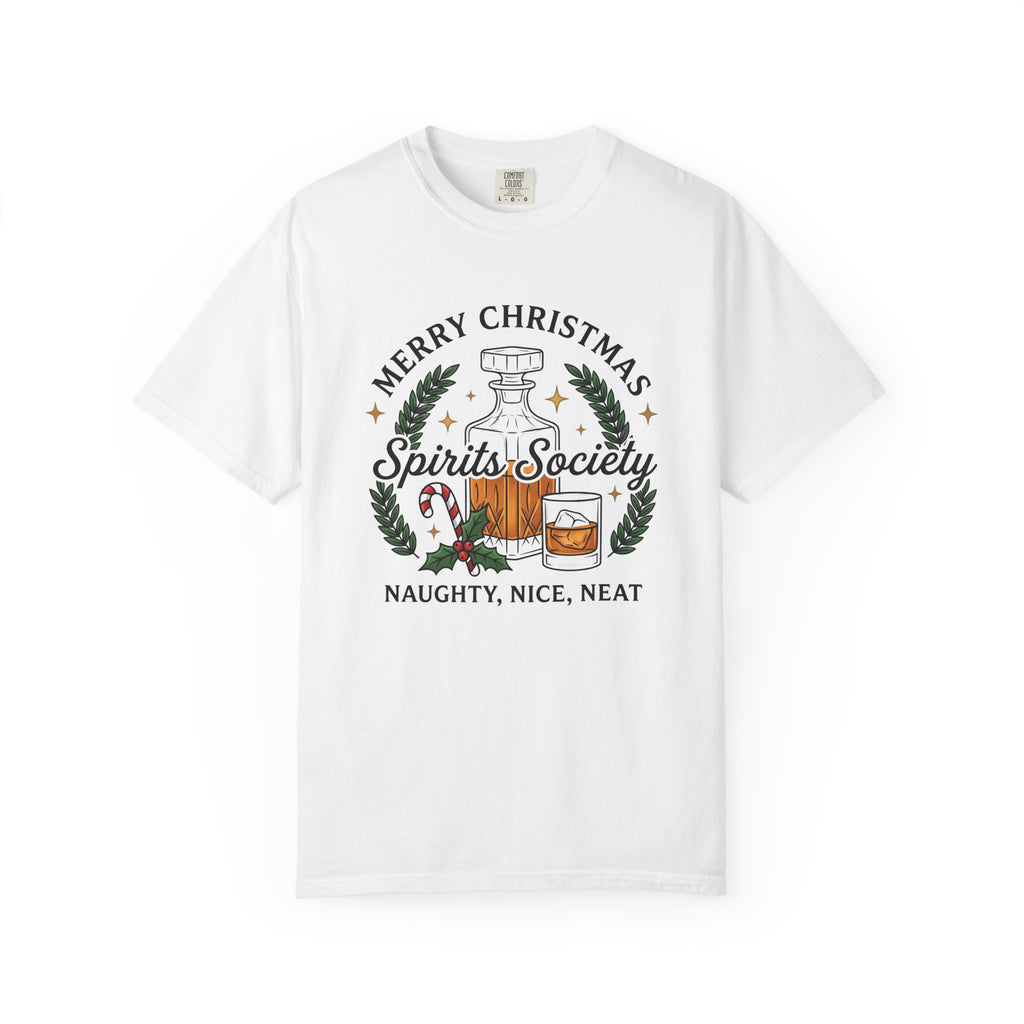 Bourbon Decanter Shirt Christmas Beverage Gift Women Seasonal Tee Decanter T-Shirt Holiday Fan Winter Tshirt Drink Graphic Classic Candy