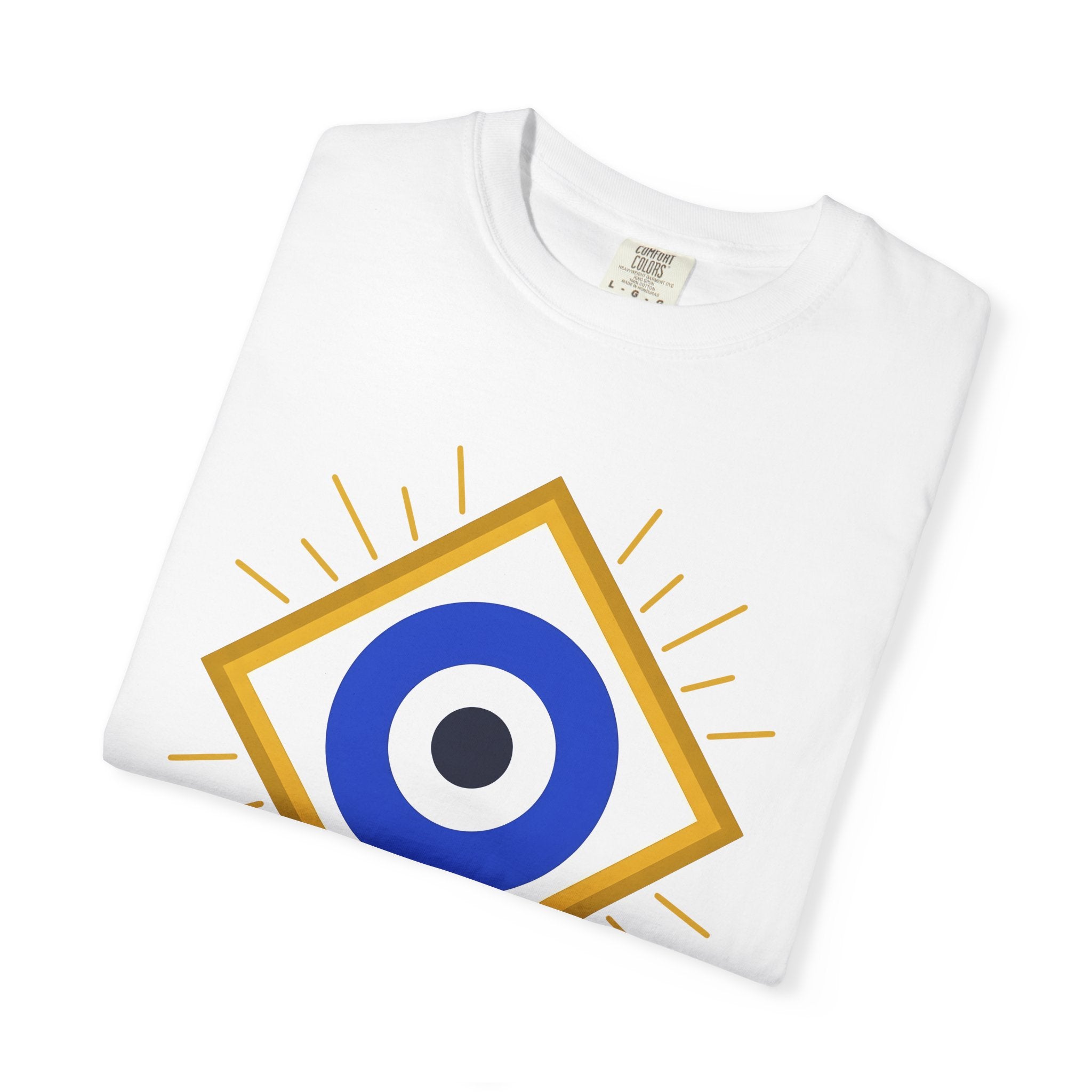 Evil Eye Shirt Boho Chic New Age Gift Women Contemporary Tee Nazar T-Shirt Hippie Fan Abstract Tshirt Spiritual Graphic Pattern Flare Tshirt