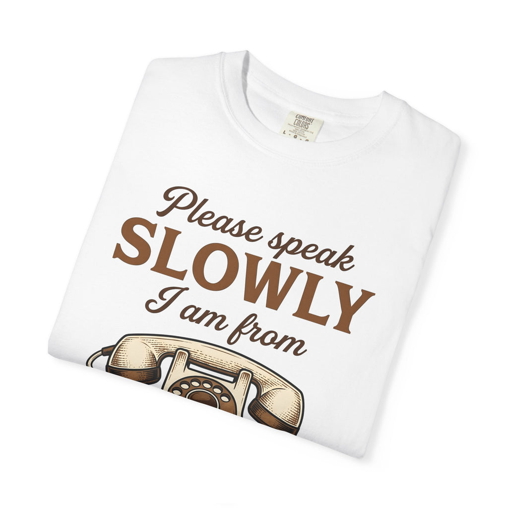 Antique Phone Shirt Mom Souvenirs Gift Women Rustic Tee Old Phone T-Shirt Mom Fan Vintage Tshirt Memorabilia Graphic Line Art Nostalgic
