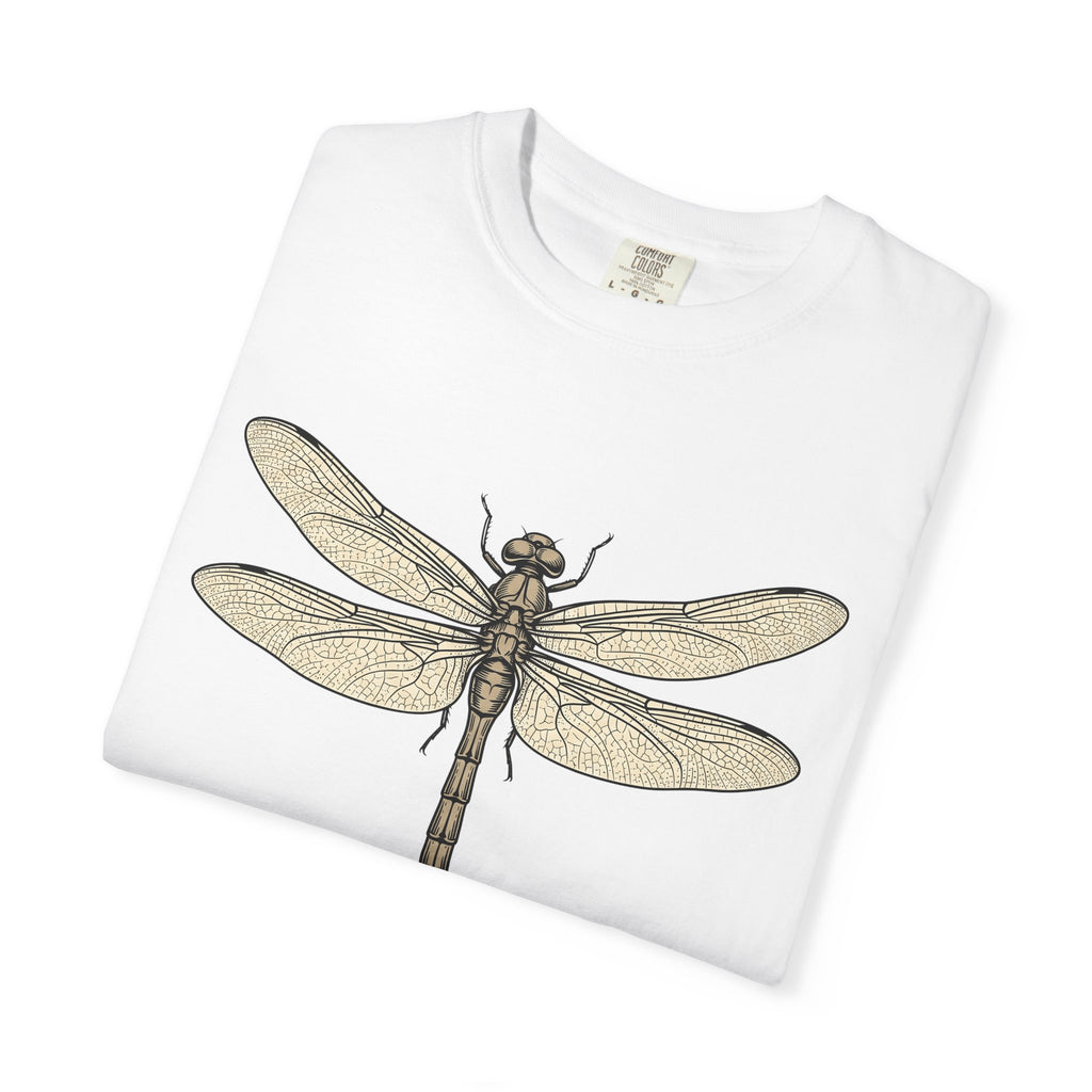 Dragonfly Shirt Insect Wildlife Gift Women Watercolor Tee Damselfly T-Shirt Bug Enthusiast Watercolour Tshirt Nature Graphic Hand Drawn