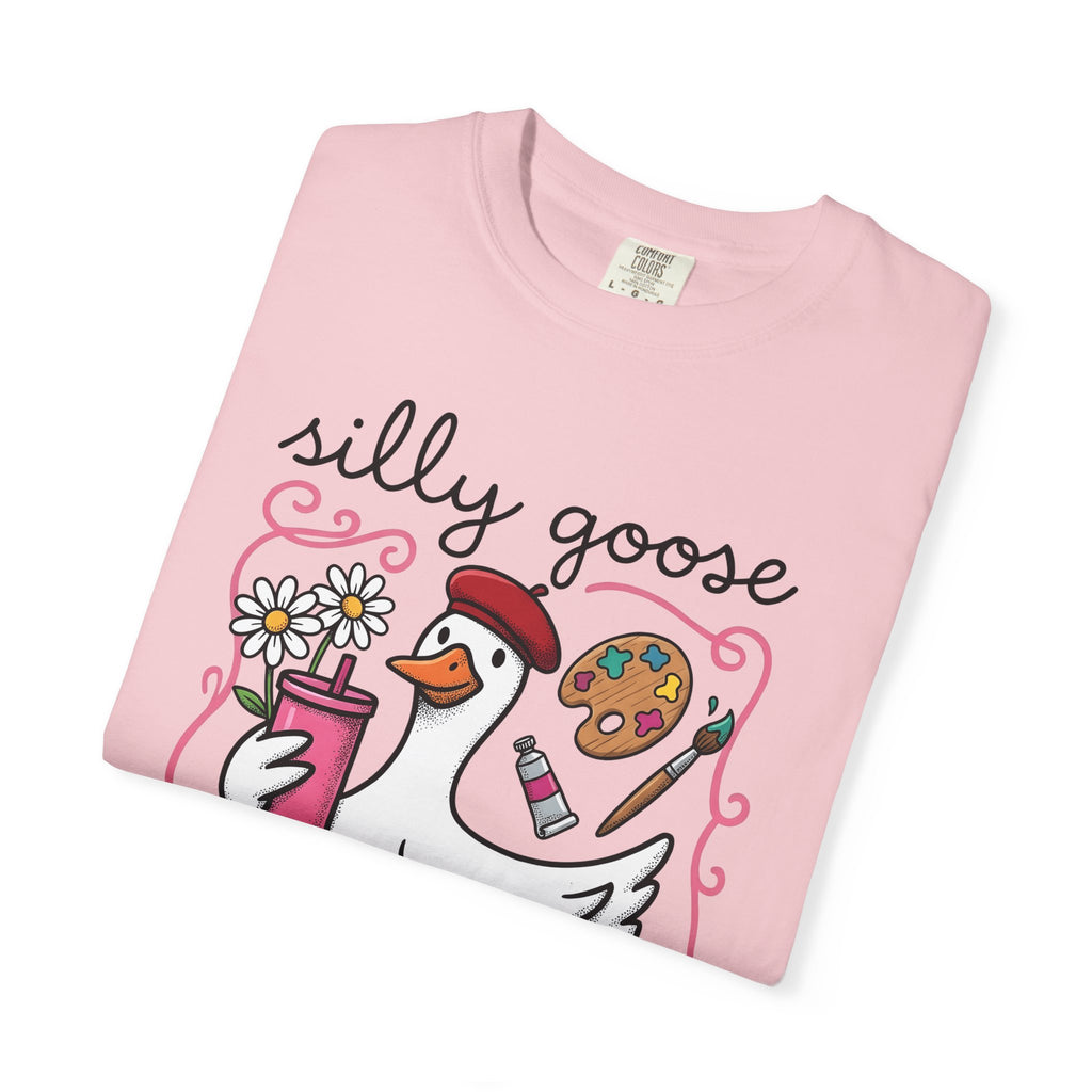 Goose Creative Supplies Shirt Teacher Crafts Gift Women Funny Tee Art Supplies T-Shirt Educator Enthusiast Humor Tshirt Crafting Graphic