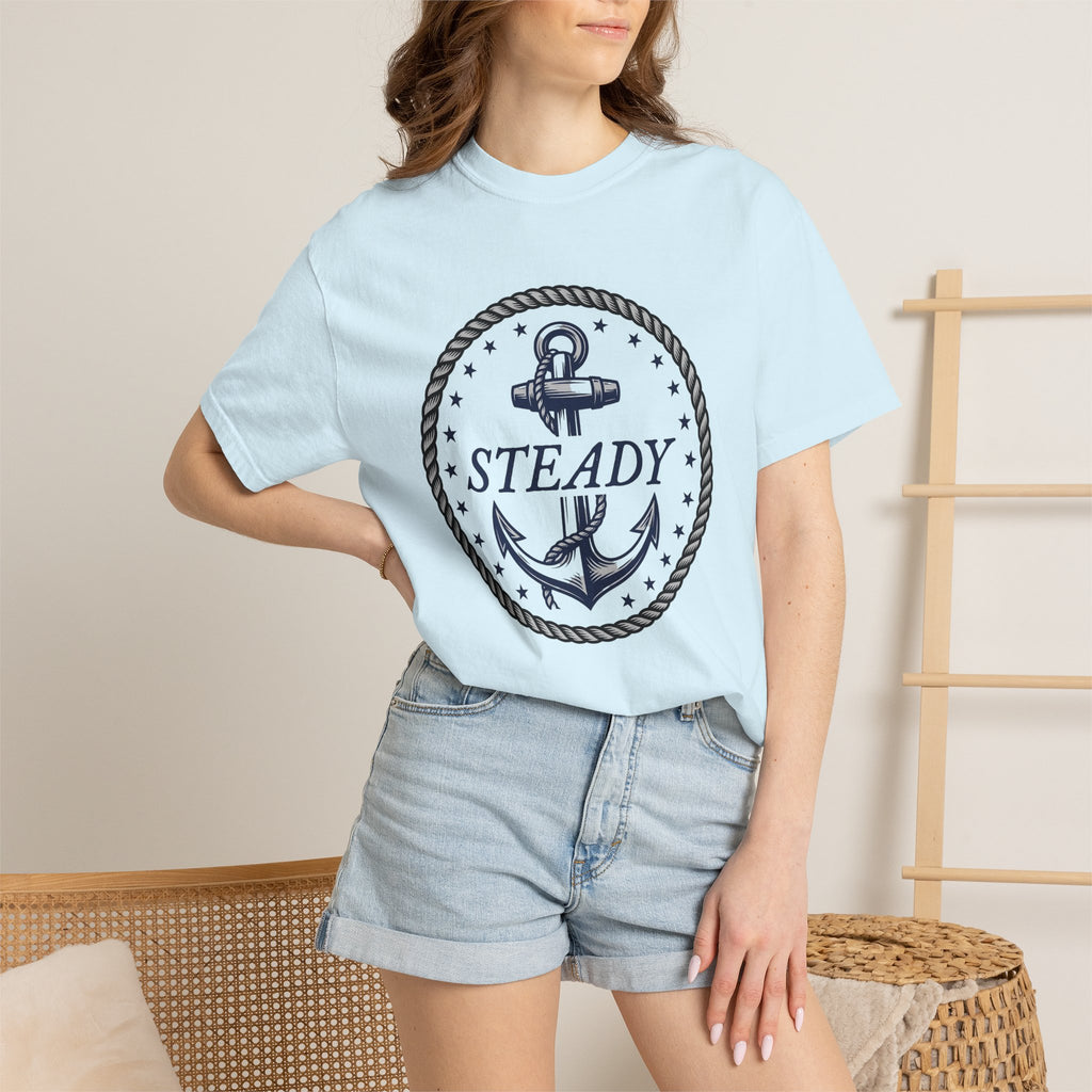 Anchor Twine Shirt America Freedom Gift Women Old School Tee Rope T-Shirt Patriot Fan Nautical Tshirt Liberty Graphic Seafaring Star Symbols