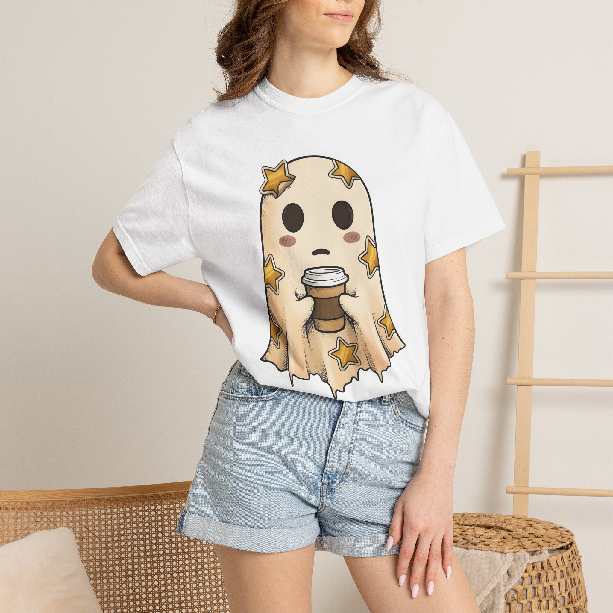 Spooky Espresso Shirt Teachers Holiday Gift Women Cute Tee Coffee T-Shirt Educator Enthusiast Kawaii Tshirt Christmas Graphic Comic Sparkle