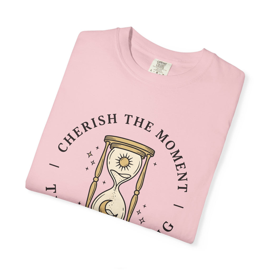 Hourglass Drawing Shirt Boho Chic Mysticism Gift Women Modern Tee Sandtimer T-Shirt Bohemian Fan Contemporary Tshirt Spiritual Graphic
