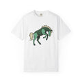 Spotted Horse Shirt St Patrick's Day Horse Gift Women Rustic Tee Pinto T-Shirt St Patricks Fan Vintage Tshirt Equine Graphic Retro Clover
