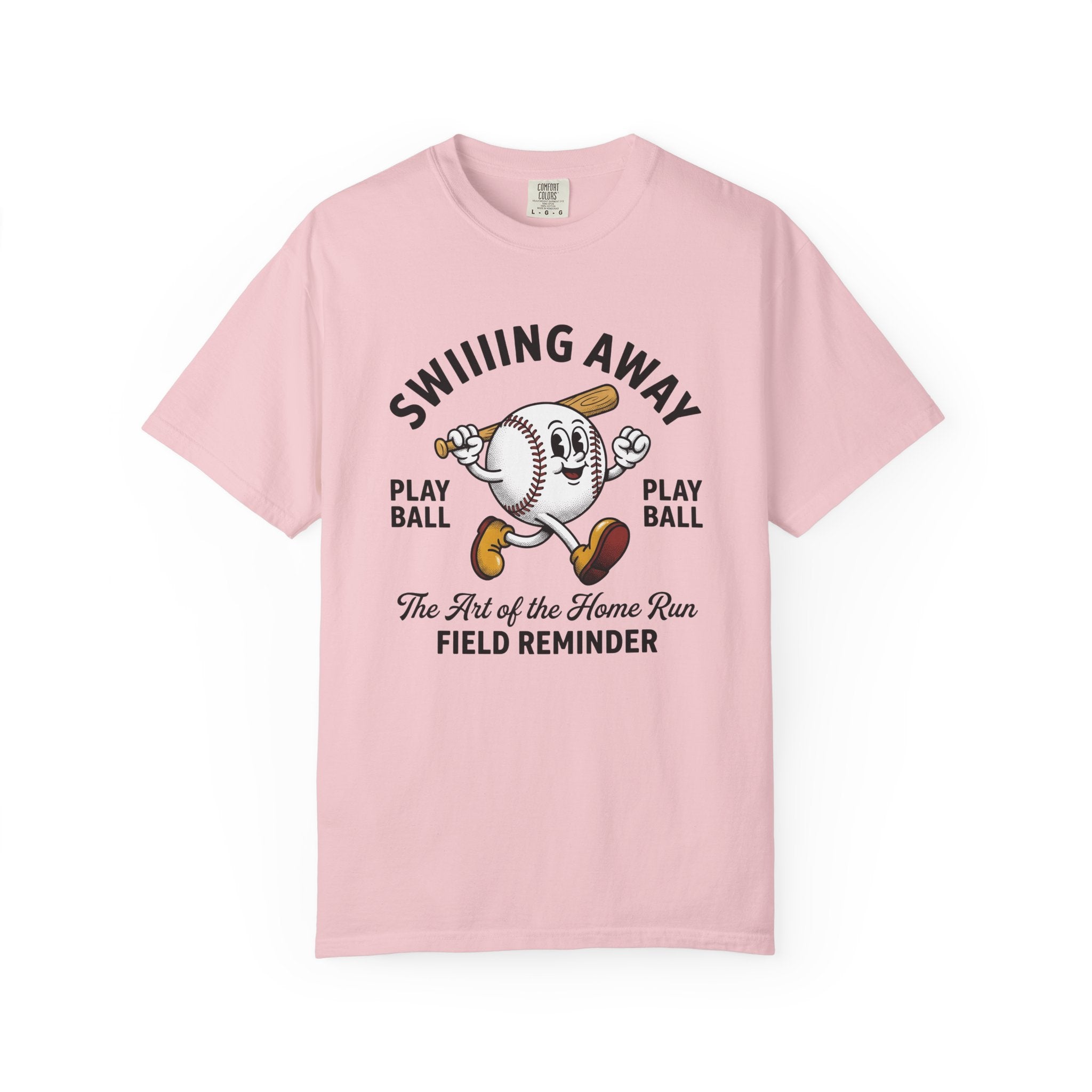 Baseball Character Shirt Baseball Sports Gift Women Cartoon Tee Mascot T-Shirt Baseball Fan Comic Tshirt Athletic Graphic Vintage Bat Tshirt