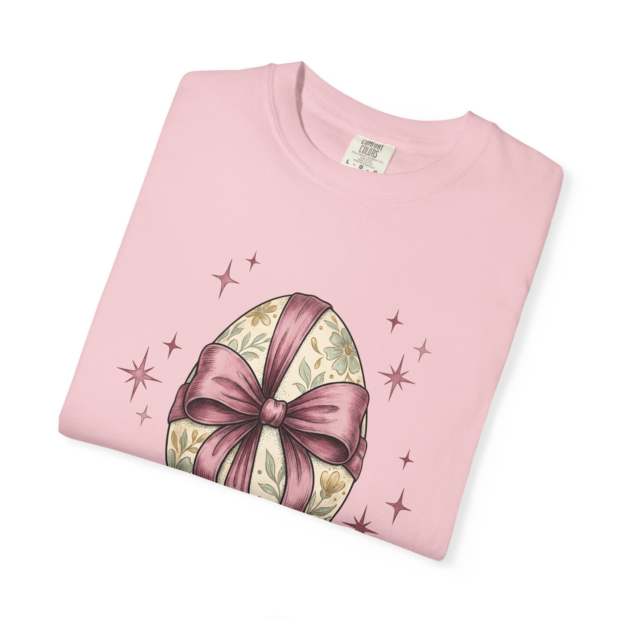Bloom Egg Shirt Easter Outdoors Gift Women Line Art Tee Easter Egg T-Shirt Easter Fan Hand Drawn Tshirt Outdoor Graphic Shabby Chic Band