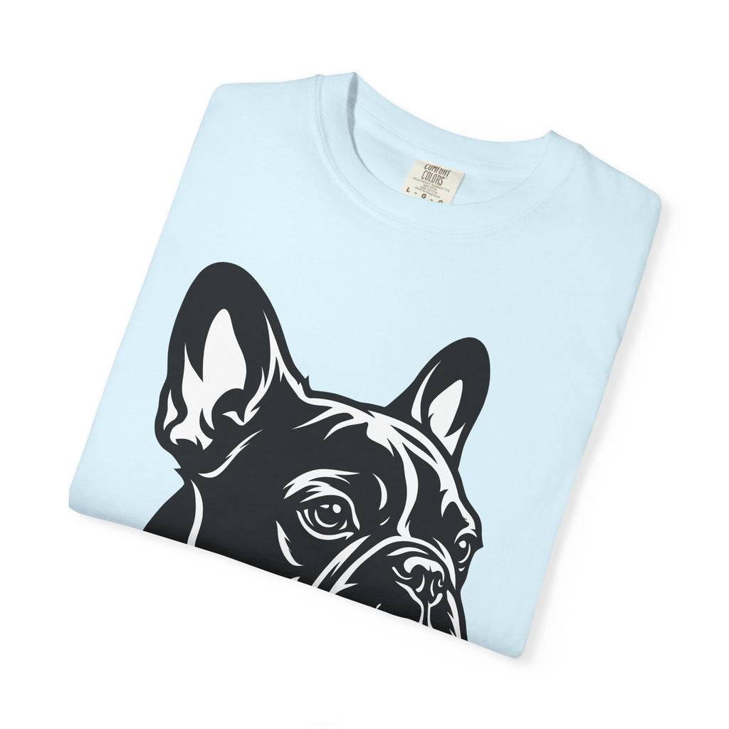 French Bulldog Shirt Dog Wildlife Gift Women Modern Art Tee Bulldog T-Shirt Dog Fan Artistic Tshirt Wildlife Graphic Clean Canine Portrait