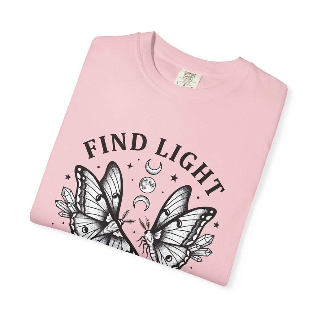 Luna Moths Shirt Animals Celestial Gift Women Boho Tee Moth T-Shirt Wildlife Fan Insect Graphic Mystical Crystals Tshirt