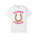 Horseshoe Shirt Cowgirl Western Gift Women Distressed Tee Horseshoe T-Shirt Rodeo Fan Vintage Tshirt Country Graphic Nostalgic Rodeo Tshirt