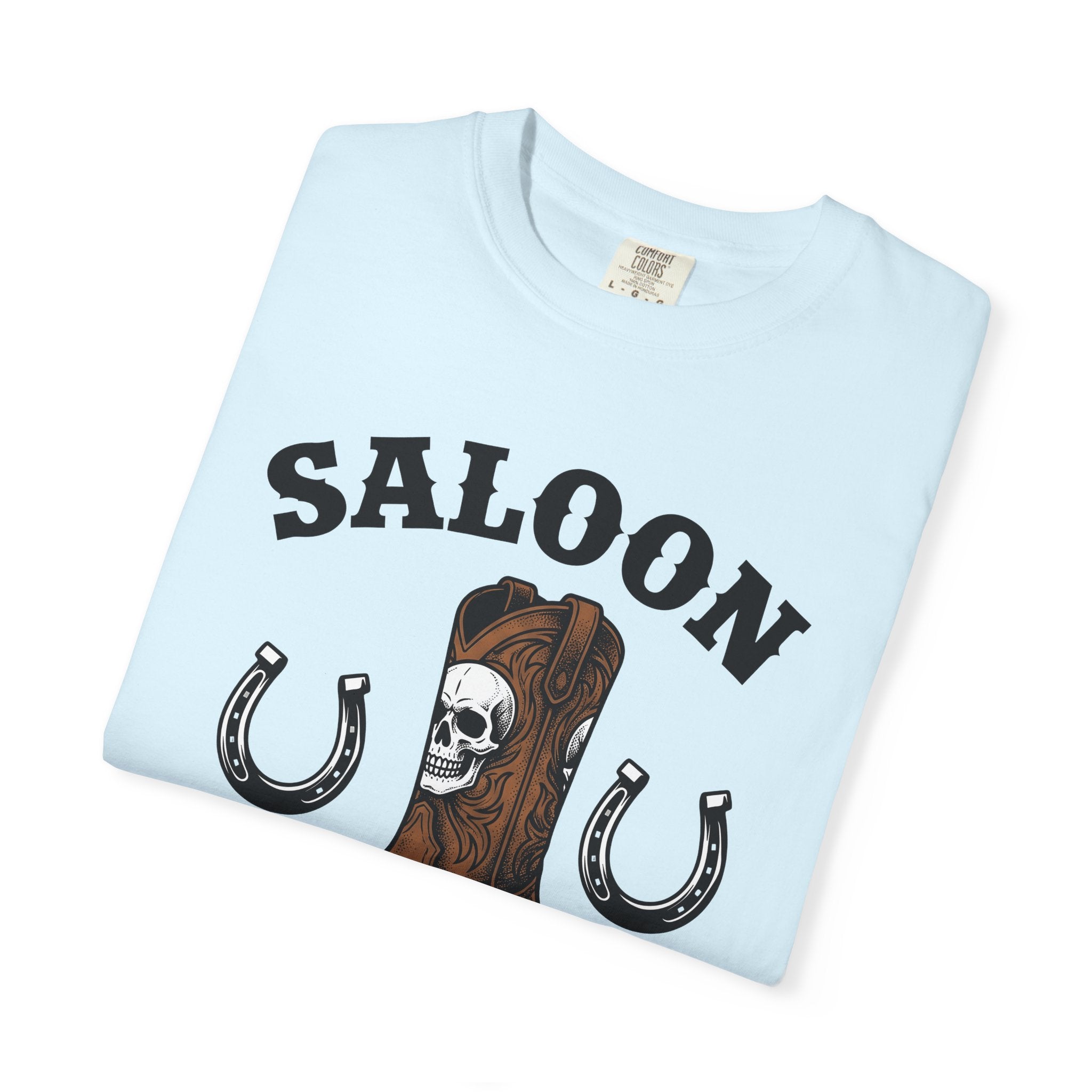 Cowboy Boot Shirt Cowgirl Western Gift Women Vintage Tee Boot T-Shirt Rodeo Fan Cowboy Graphic Tshirt Retro Skull Tshirt
