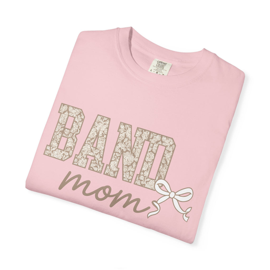 Blossom Monogram Shirt Moms Sound Gift Women Folk Tee Initial T-Shirt Motherhood Fan Traditional Tshirt Audio Graphic Classic Knot Tshirt