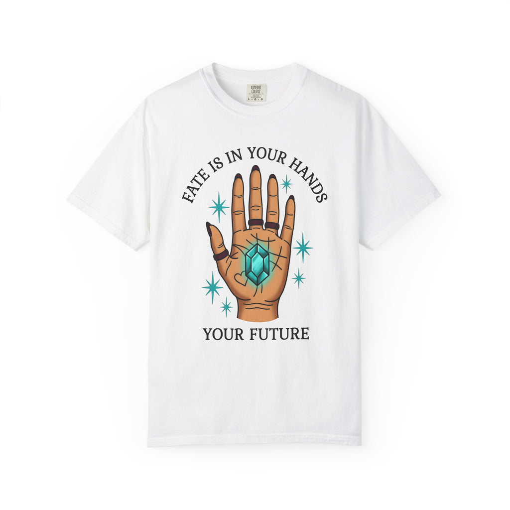 Clairvoyant Hand Shirt Boho Chic Occult Gift Women Esoteric Tee Palm Reading T-Shirt Bohemian Fan Mystical Art Tshirt Magical Graphic