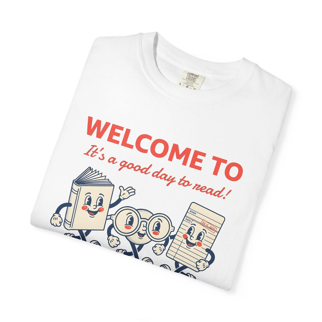 Novel Cartoon Shirt Teachers Literacy Gift Women Vintage Tee Comic Strip T-Shirt Educator Enthusiast Distressed Tshirt Reading Graphic Retro