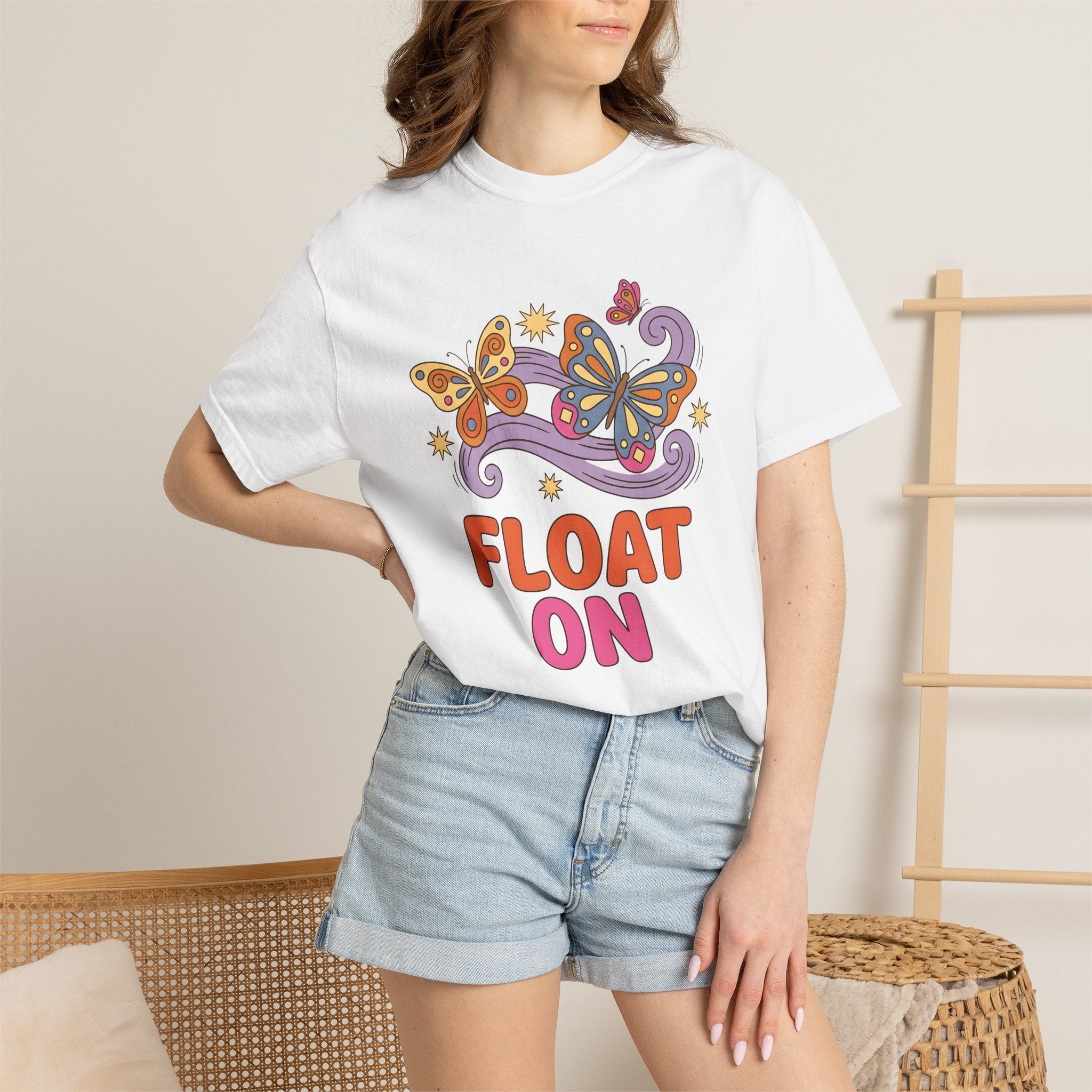 Butterfly Graphic Shirt Cottagecore Nature Gift Women Whimsical Tee Butterfly T-Shirt Homesteader Fan Fantasy Tshirt Wildlife Graphic Retro
