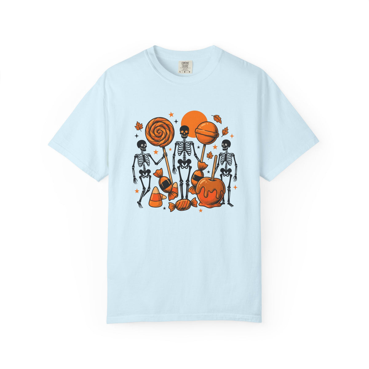 Skull Sweets Shirt Halloween Horror Gift Women Comic Tee Sugar Skull T-Shirt Spooky Fan Creepy Tshirt Macabre Graphic Retro Candy Tshirt