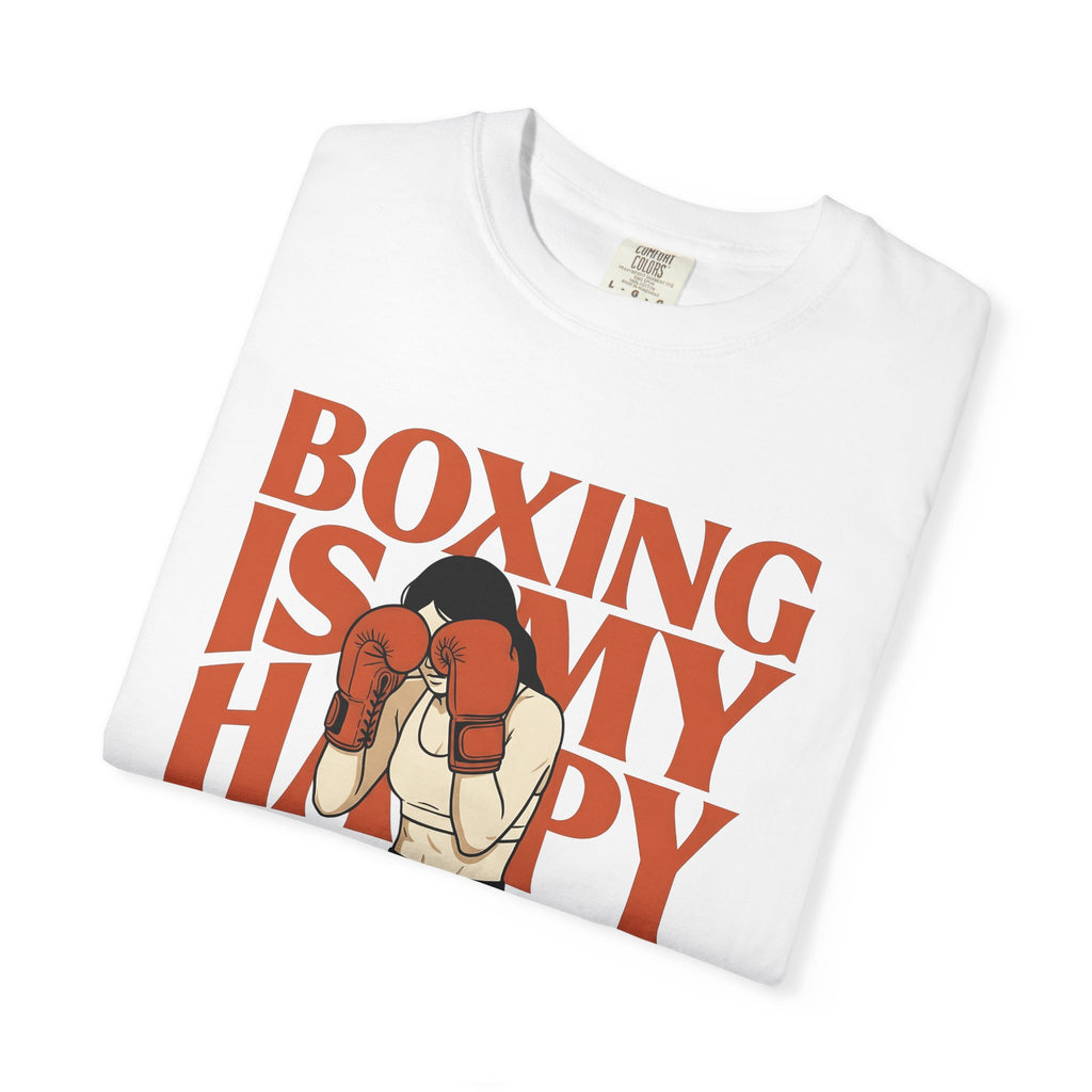 Woman Boxer Shirt Boxing Exercise Gift Women Graphic Design Tee Female Fighter T-Shirt Boxing Fan Fitness Tshirt Workout Graphic