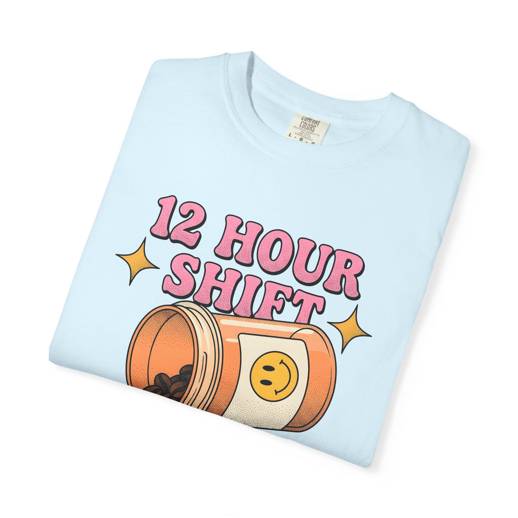 Coffee Beans Container Shirt Nurses Latte Gift Women Old School Tee Coffee Canister T-Shirt Nurse Enthusiast Vintage Tshirt Cappuccino