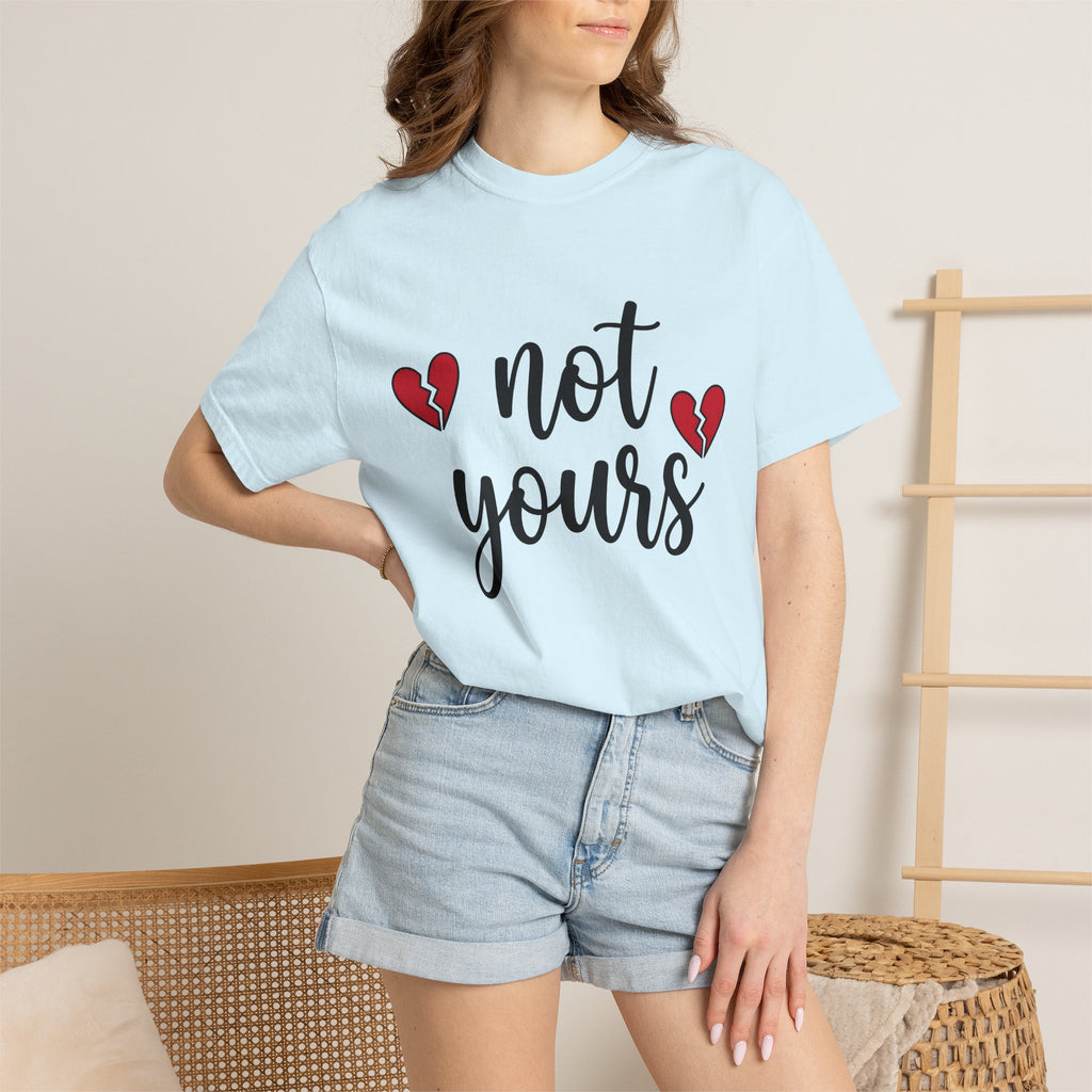 Fractured Heart Shirt St. Valentine's Day Split Gift Women Cartoon Tee Broken Heart T-Shirt Valentine Fan Comic Tshirt Separation Graphic