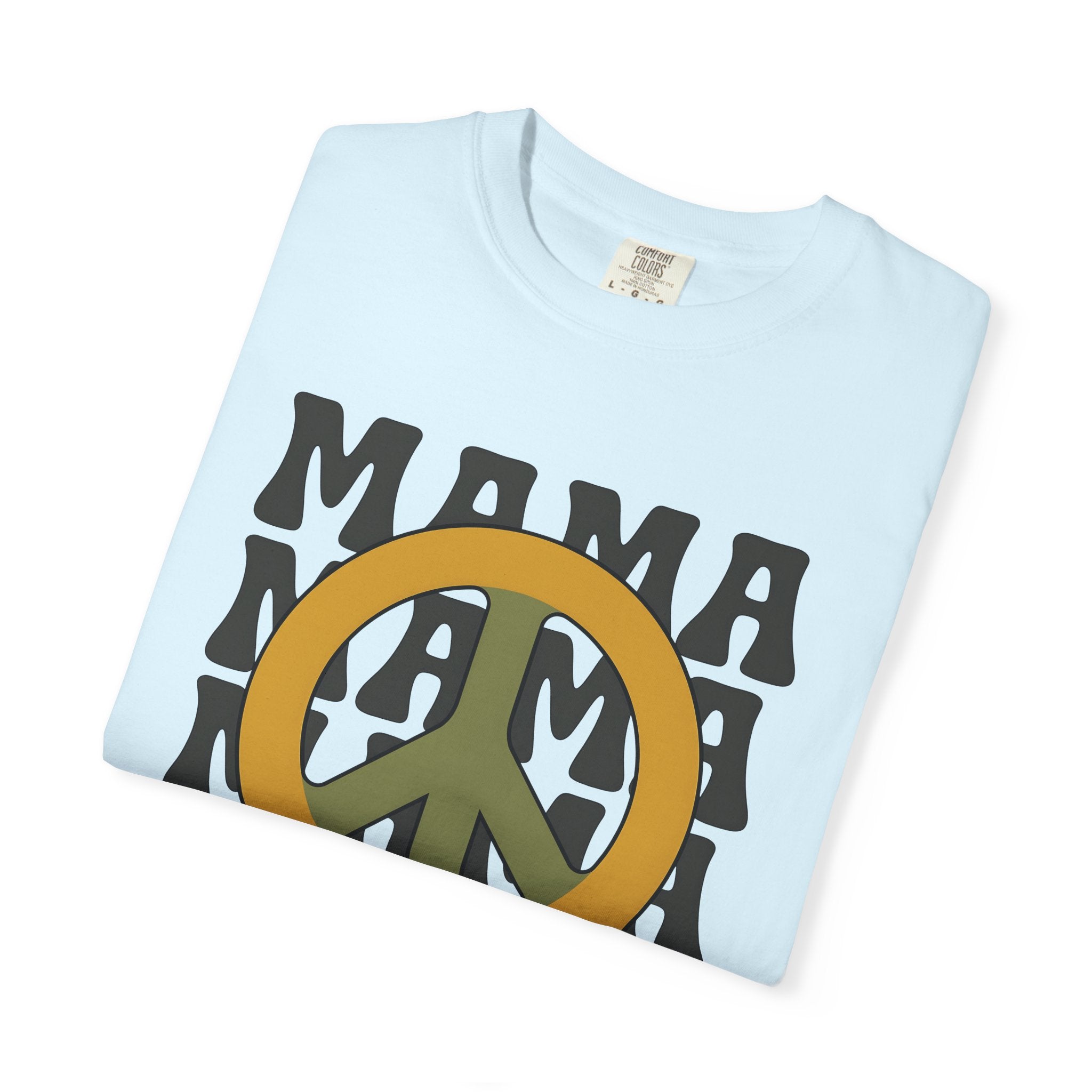 Peace Icon Shirt Moms Free Spirit Gift Women Abstract Tee Harmony T-Shirt Motherhood Fan Tribal Tshirt Bohemian Graphic Sketch Heavy