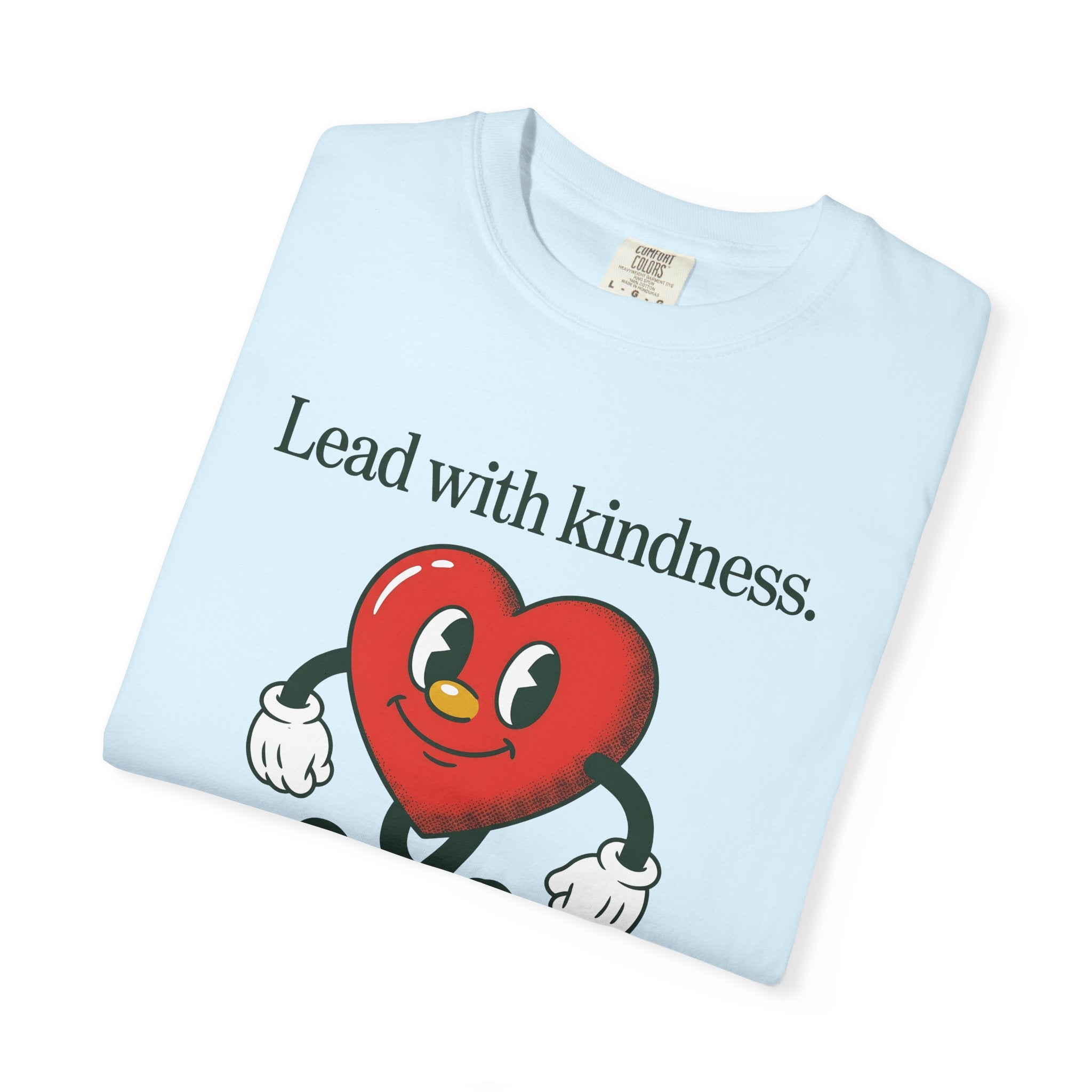 Comic Heart Shirt Cute Encouragement Gift Women Classic Tee Heart T-Shirt Adorable Fan Retro Tshirt Inspirational Graphic Hand Drawn Mittens