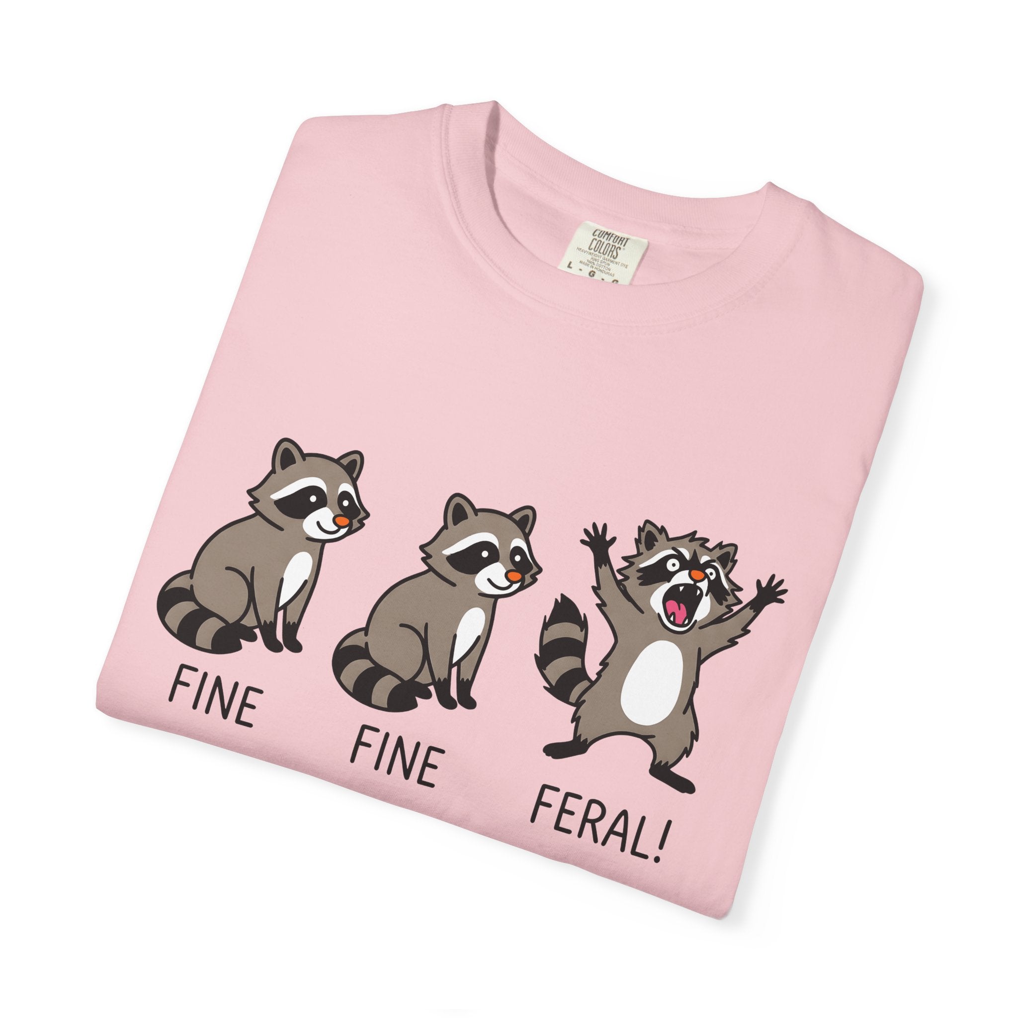 Raccoon Group Shirt Nurses Wildlife Gift Women Comic Tee Trash Panda T-Shirt Nurse Enthusiast Cartoon Tshirt Wildlife Graphic Simple Funny