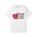 Cute Heart Shirt Valentine Food Gift Women Charming Tee Heart T-Shirt Valentine Fan Cute Illustration Comic Citrus Wedge Tshirt