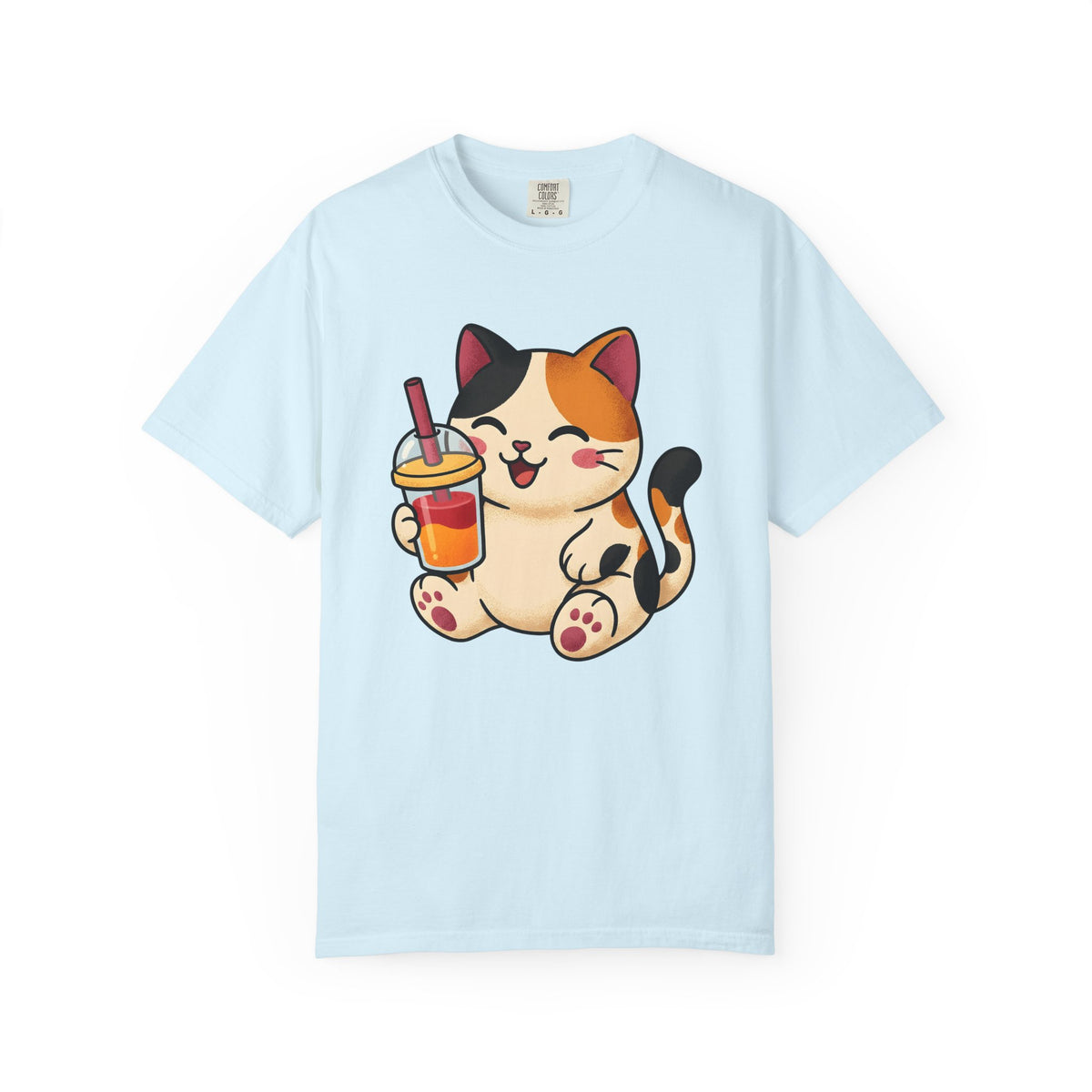 Tortoiseshell Cat Shirt Coffee Pets Unisex Gift Cute Tee Cat T-Shirt Coffee Fan